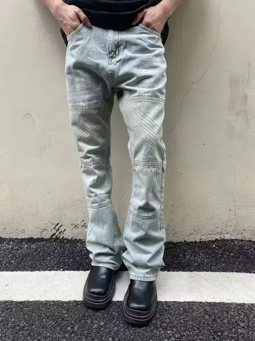 Japanese Brand × Jean 20AW Indigo Union Japan Khaki Worker Cargo Pants Size US 30 / EU 46 - 1 Thumbnail