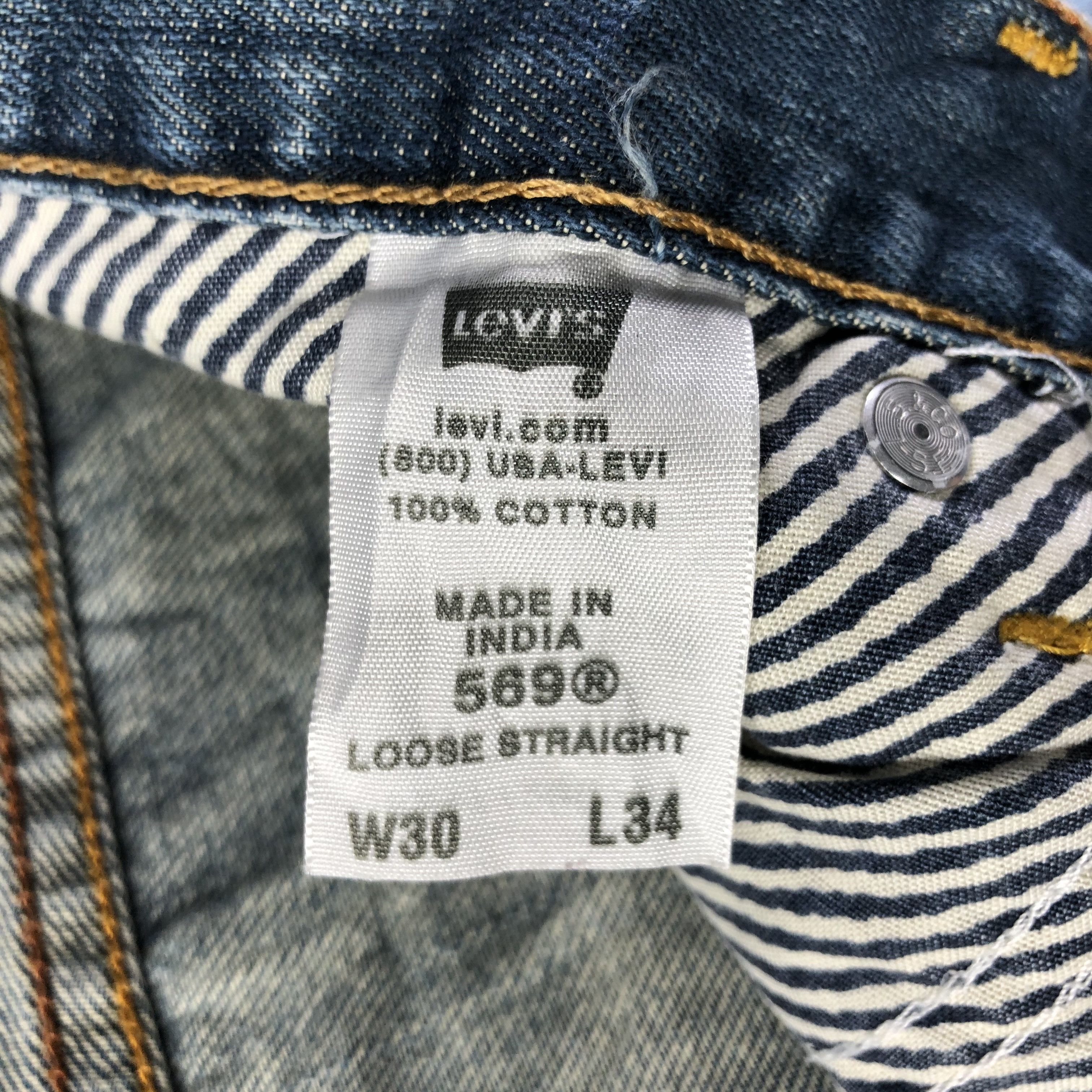 Levi's Vintage Levis 569 Jeans-J4277 Size US 32 / EU 48 - 11 Thumbnail