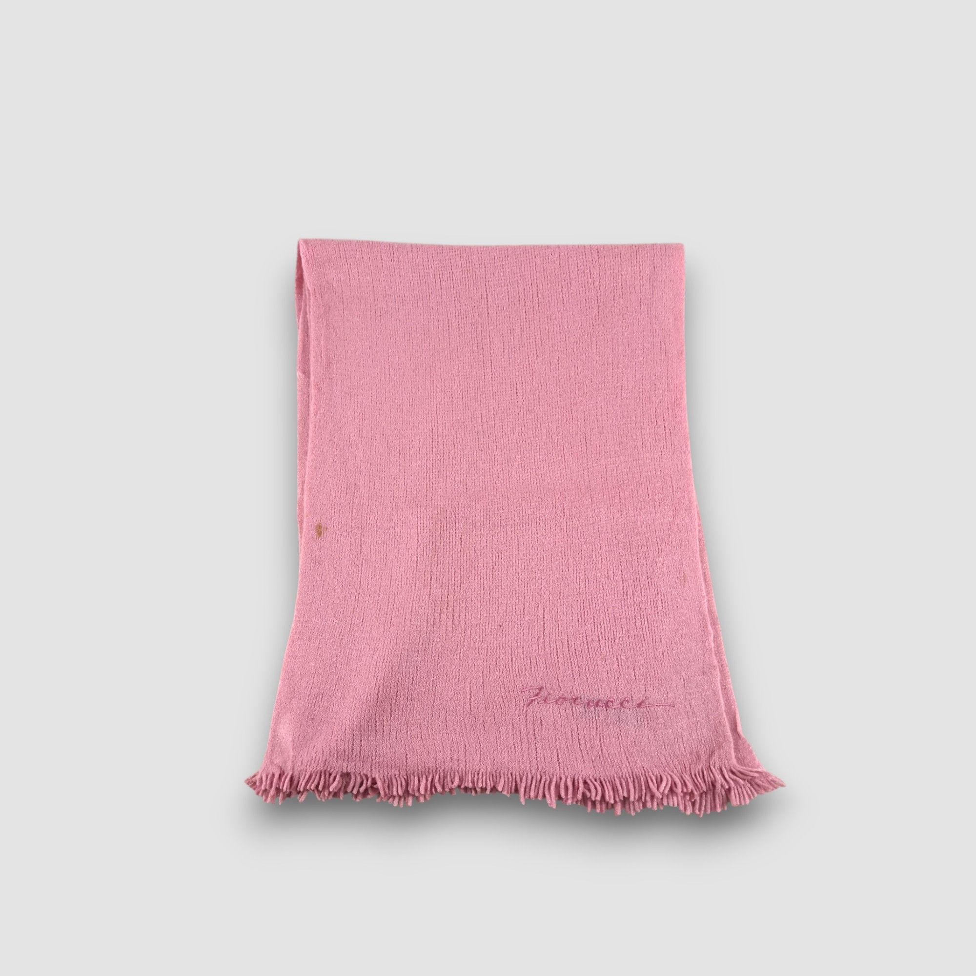 Fiorucci Vintage Fiorucci Scarf Muffler Wool Knit Winter Scarves Size ONE SIZE - 2 Thumbnail