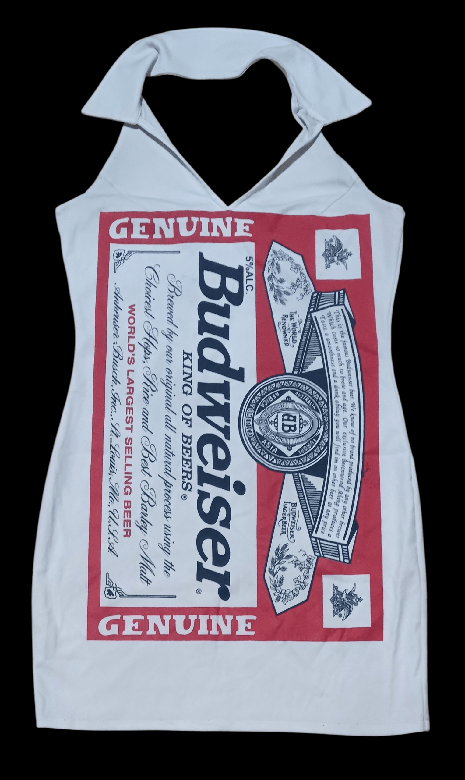 Budweiser BUDWEISER BIG PRINT PROMO SLEEVELESS SHIRT Size L / US 10 / IT 46 - 1 Thumbnail