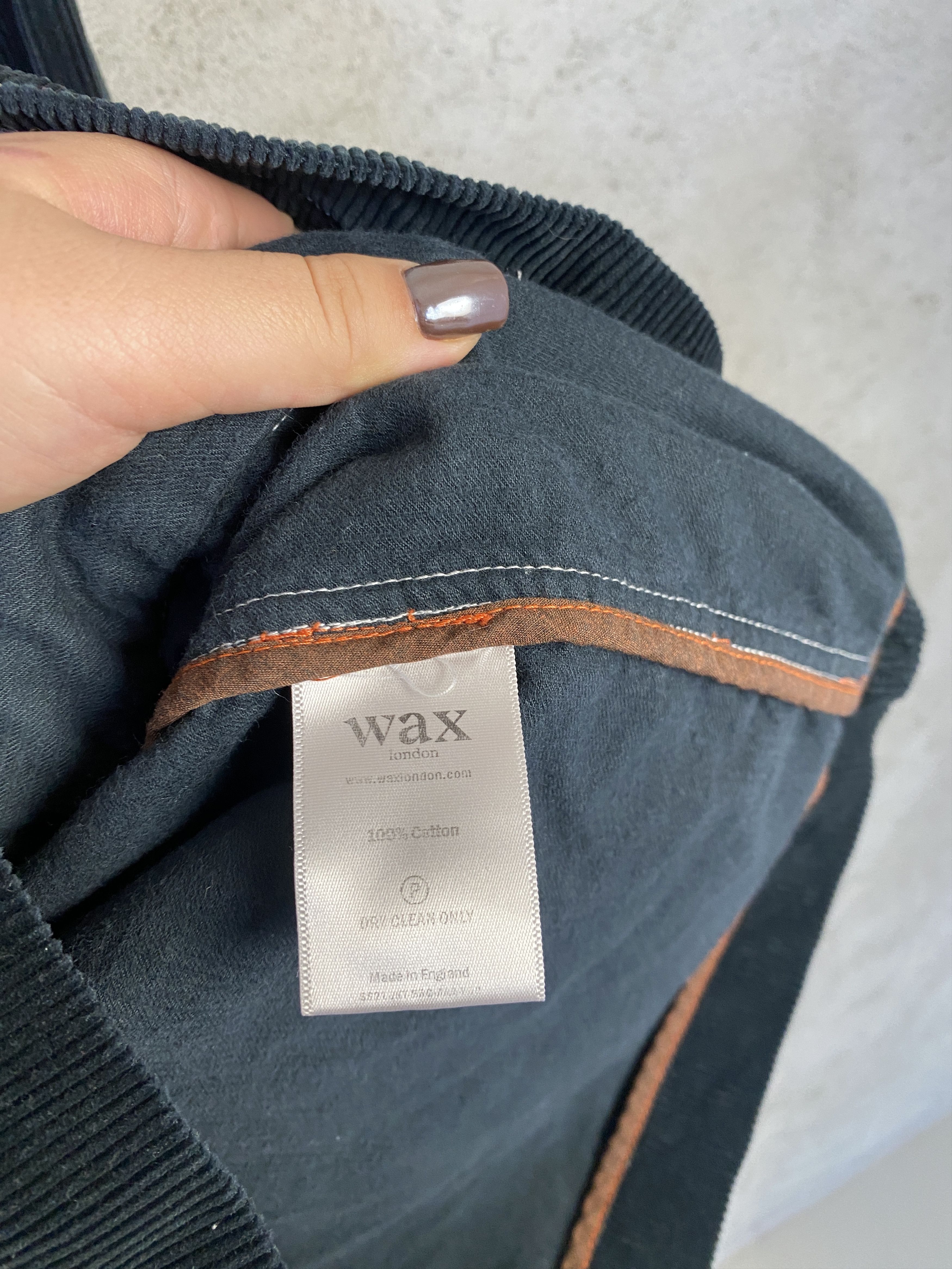 Wax London Wax London corduroy light jacket cotton casual Size US S / EU 44-46 / 1 - 4 Thumbnail