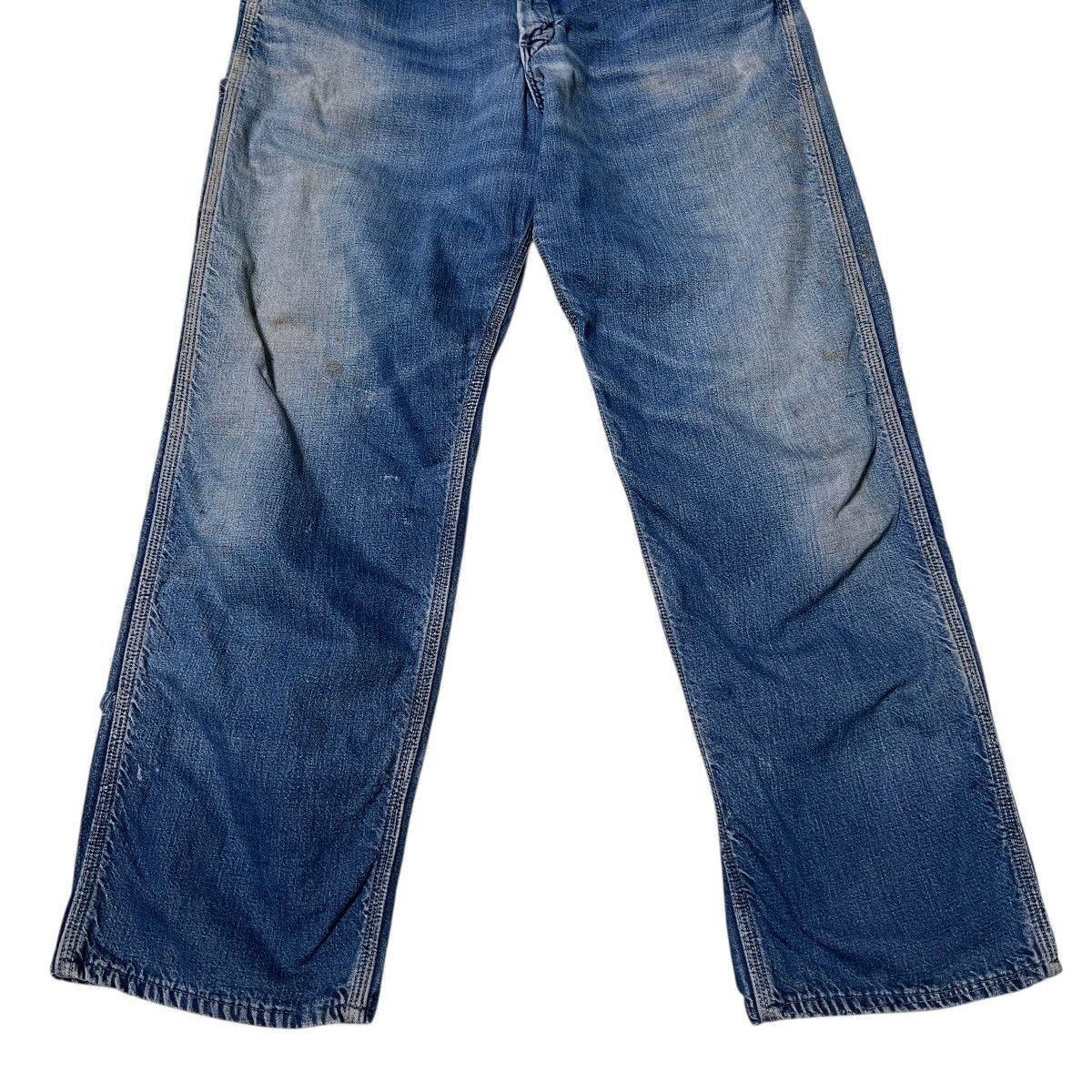Sears 🔥 60s SEARS CARPENTER DENIM JEANS Size US 32 / EU 48 - 4 Thumbnail