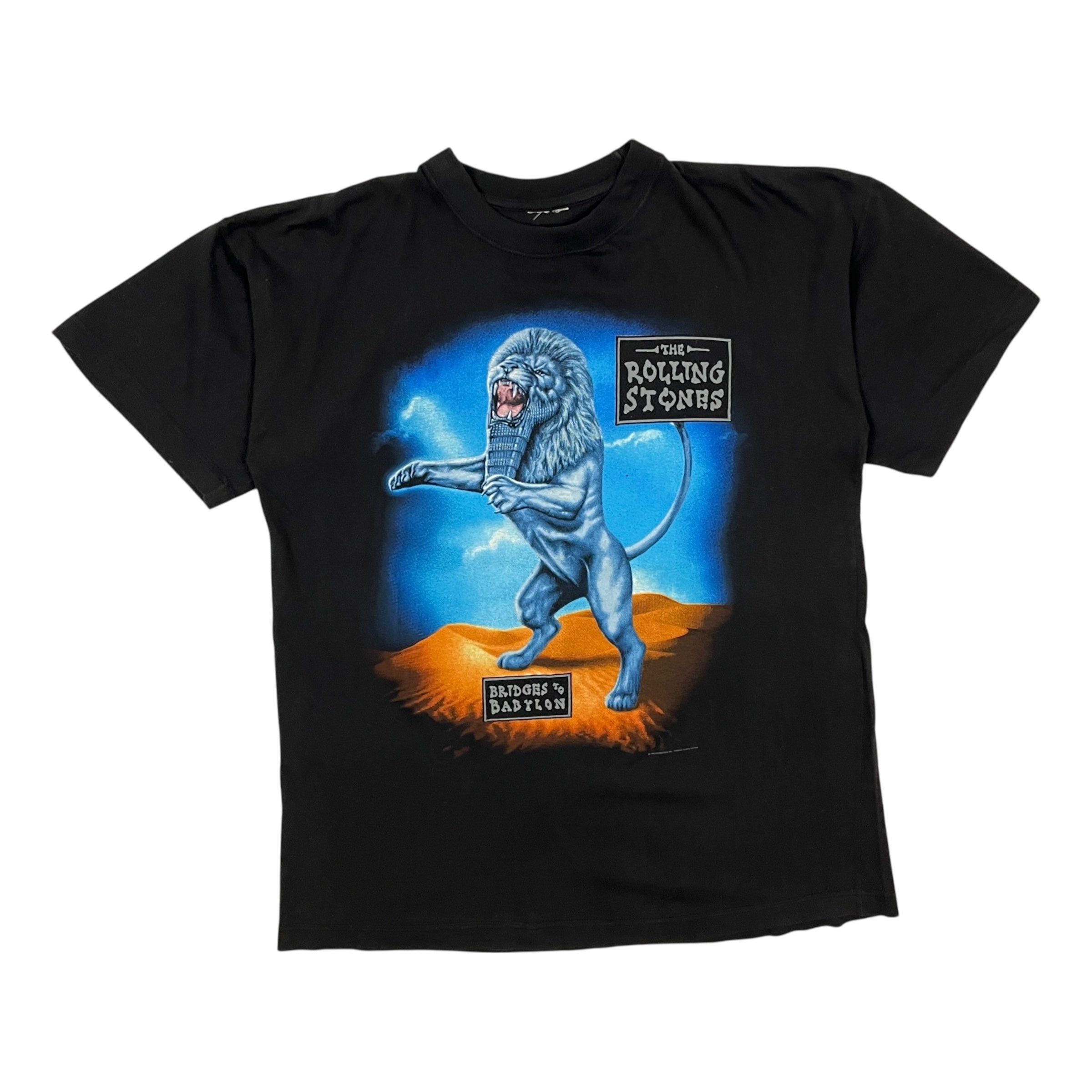 The Rolling Stones New 1997 The Rolling Stones Bridges To Babylon Tour Tee Size US L / EU 52-54 / 3 - 1 Thumbnail
