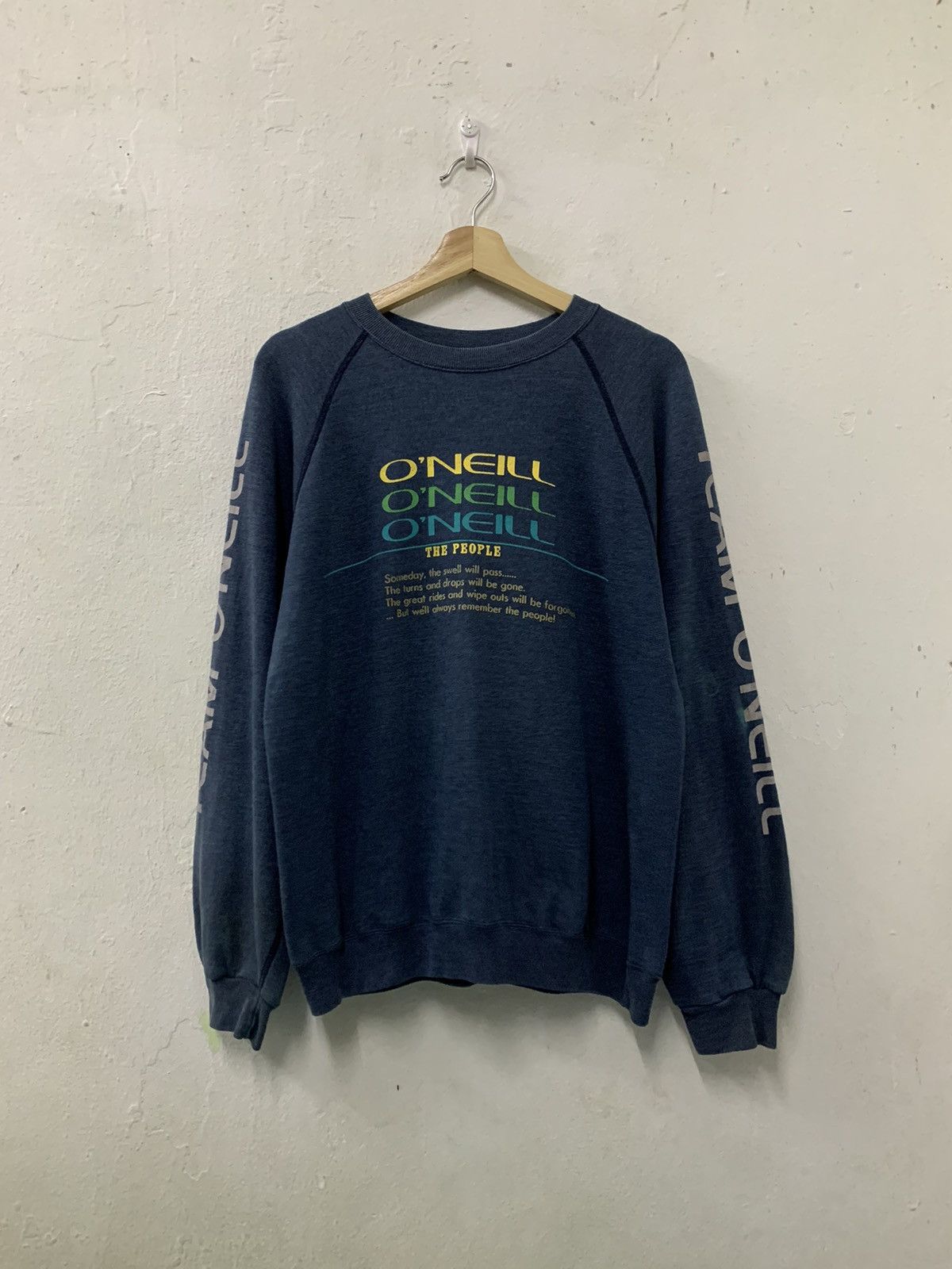 O'Neill Vintage Team Oneill Sweatshirt Size US M / EU 48-50 / 2 - 1 Thumbnail