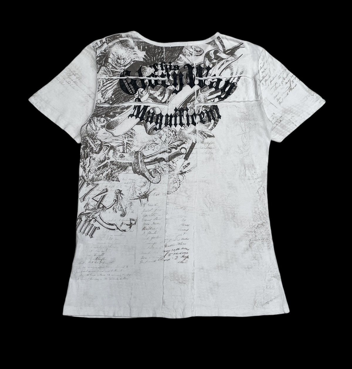If Six Was Nine × In The Attic Rare Design Vintage Brand In The Attic Skull T-shirt 2000s Size US L / EU 52-54 / 3 - 2 Thumbnail