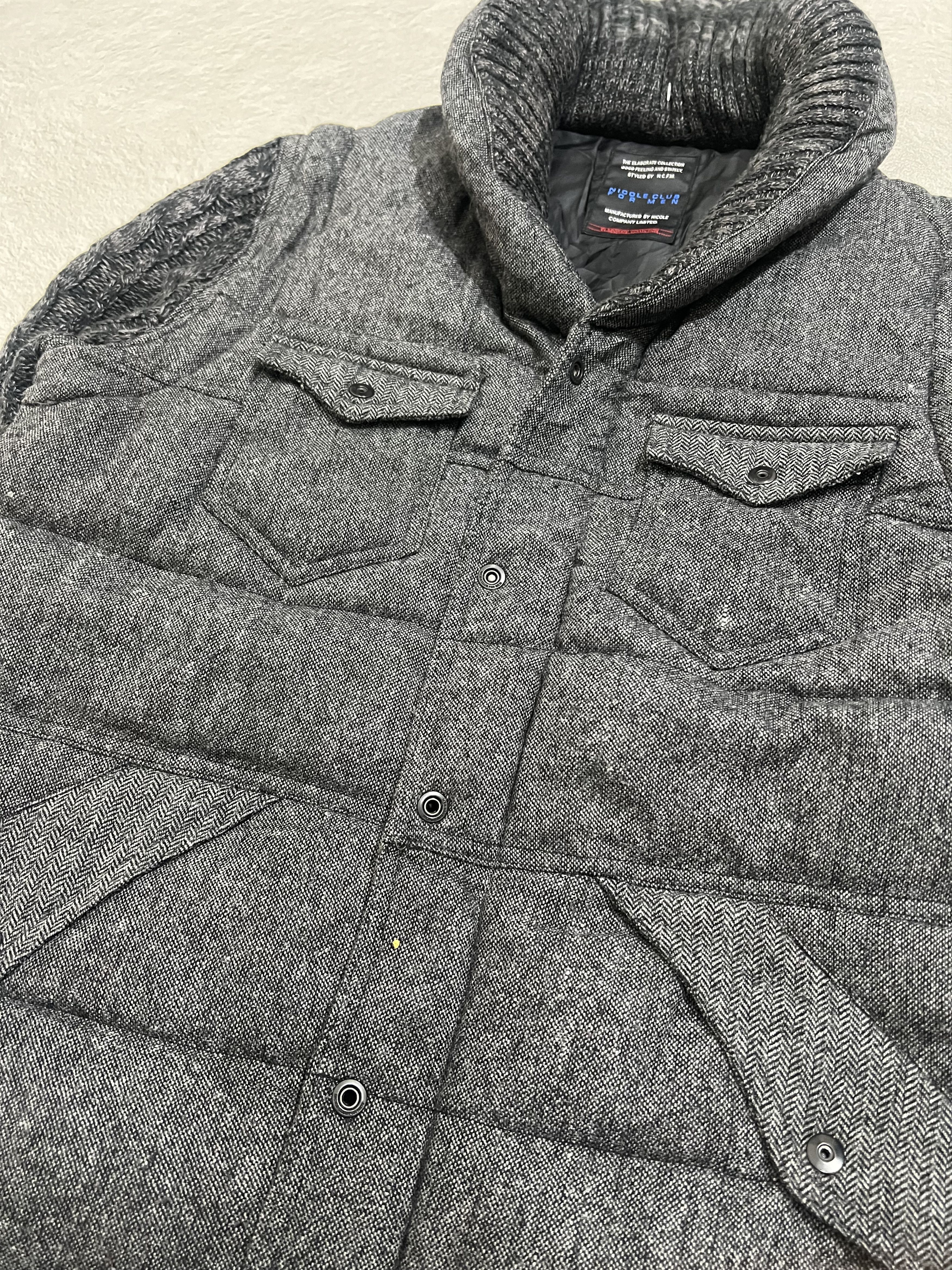 Nicole Club 2000s Nicole For Men Knit Wool Gilet Vkei y2k Lgb Ifsix Size US M / EU 48-50 / 2 - 4 Thumbnail