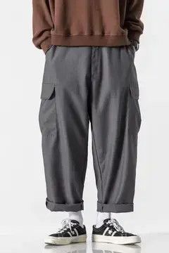 Japanese Brand 20AW Indigo Union Japan Grey Cargo Worker Pants Size US 32 / EU 48 - 1 Thumbnail