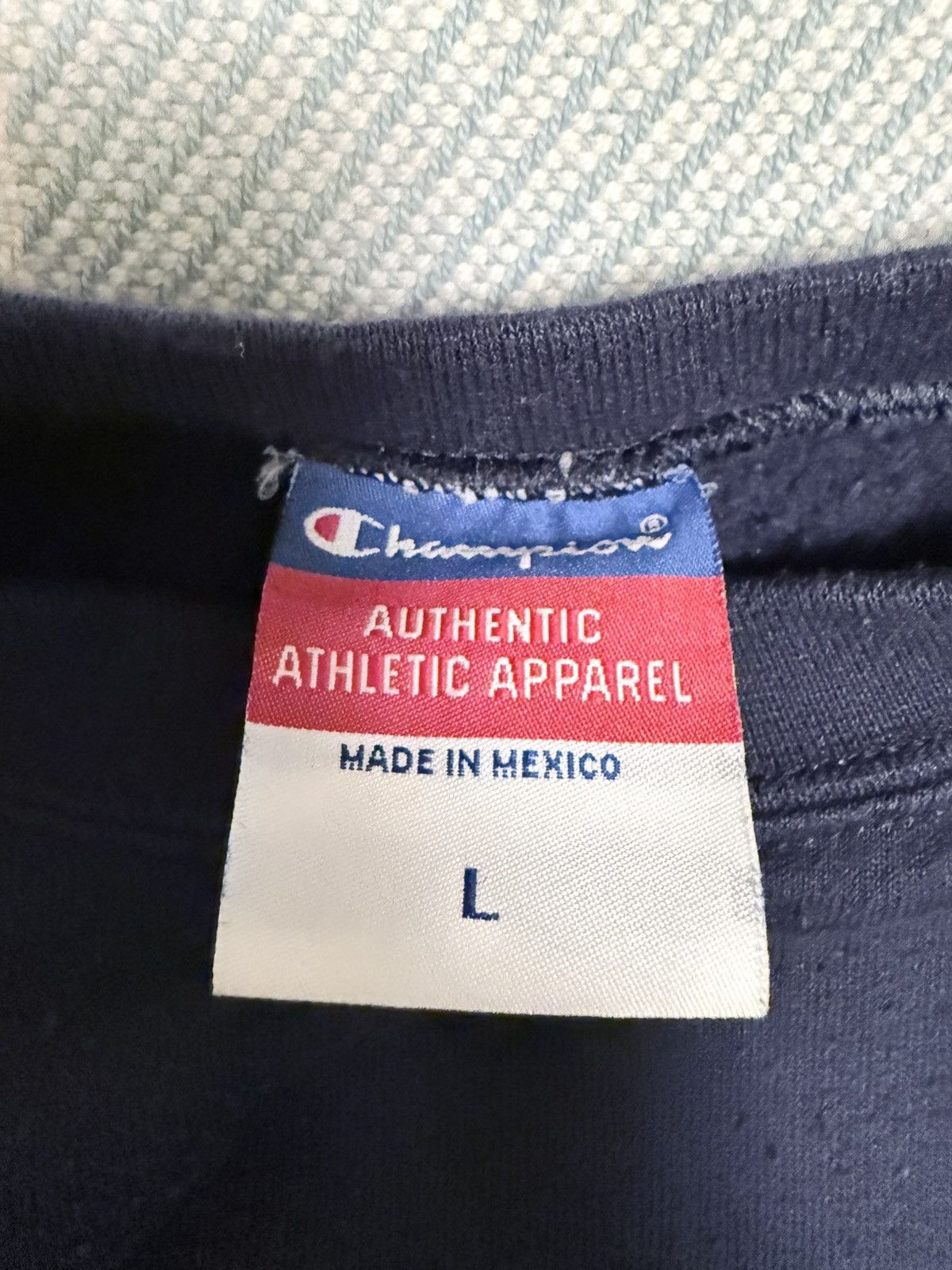 Champion Champion Emory Navy Blue Collegiate Sweatshirt Size US L / EU 52-54 / 3 - 3 Thumbnail