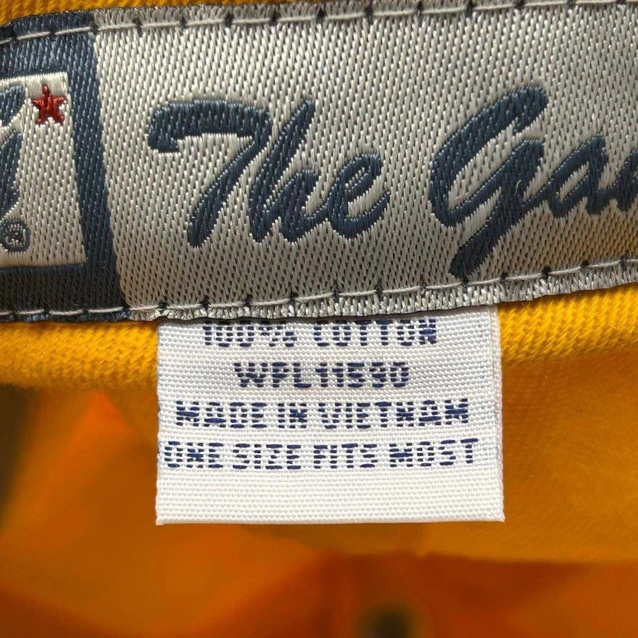 The Game Vintage UCLA Bruins Hat Men Yellow NCAA Strap Back Cotton Size ONE SIZE - 3 Thumbnail