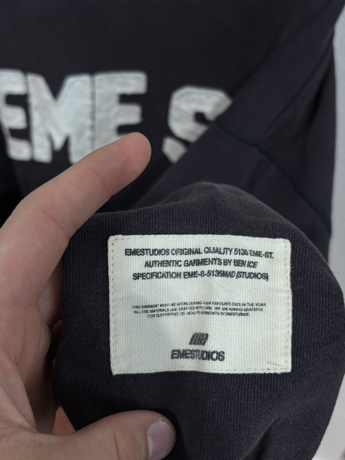 Other Eme Studios Class 3A Navy Oversized Hoodie Size US M / EU 48-50 / 2 - 4 Thumbnail