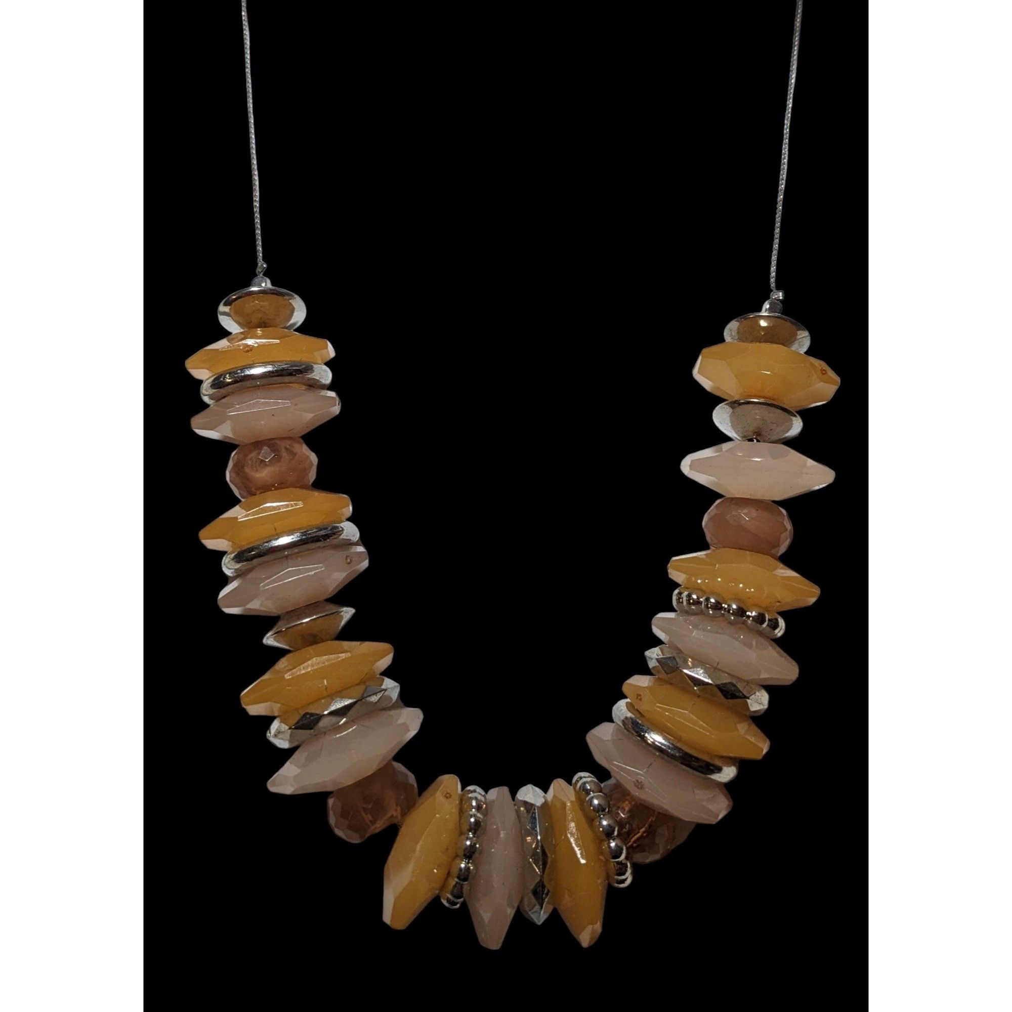 Other NY & Company Chunky Beaded Statement Necklace Size ONE SIZE - 3 Thumbnail