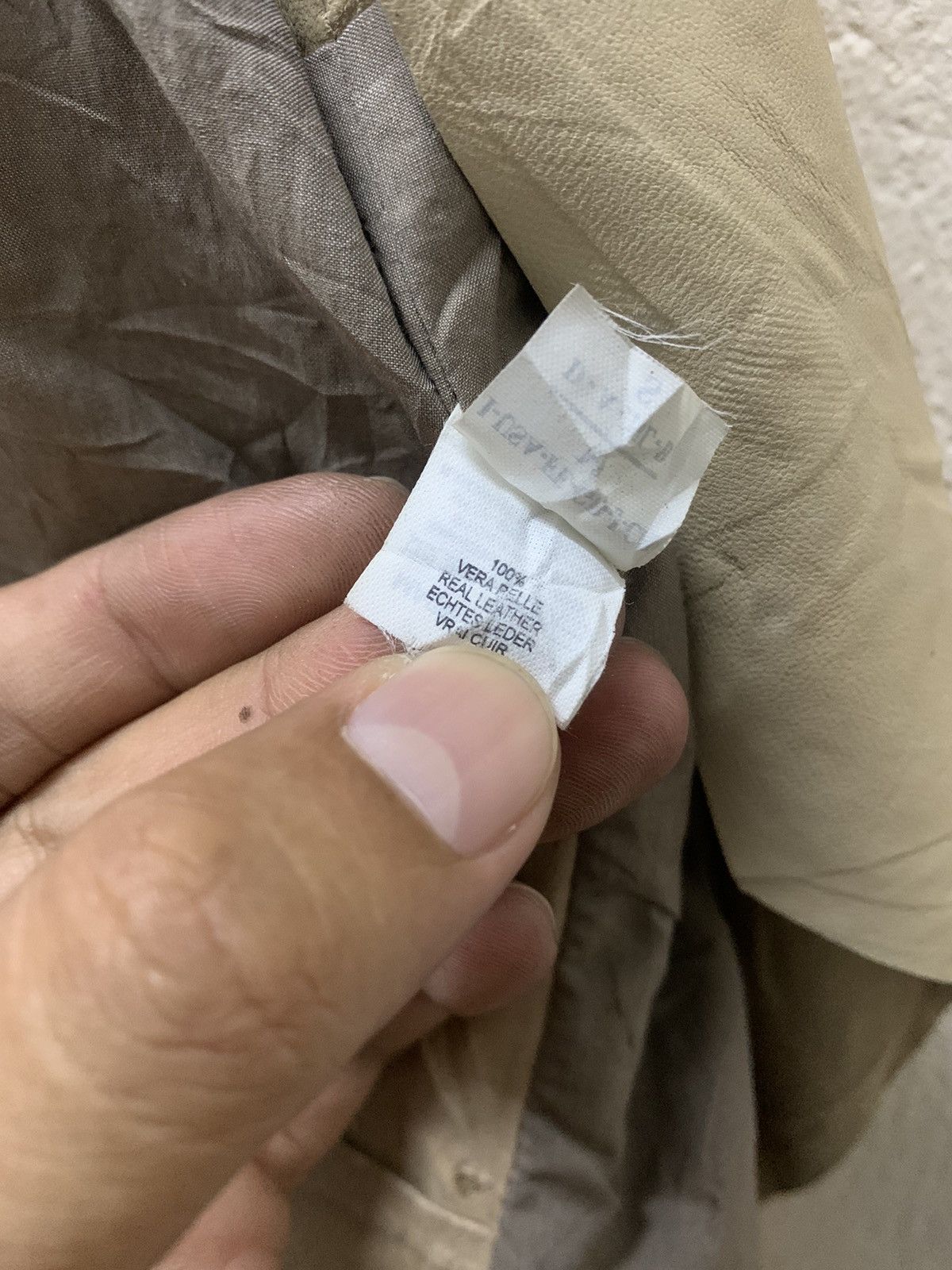 Brunello Cucinelli × Leather Vintage Brunello Cucinelli Real Leather Size S / US 4 / IT 40 - 10 Thumbnail