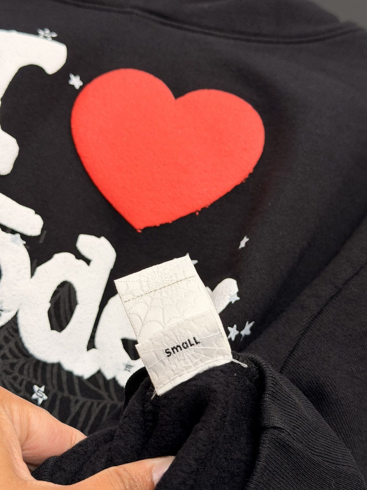 Sp5der I HEART SP5DER HOODIE SMALL Size US S / EU 44-46 / 1 - 5 Thumbnail