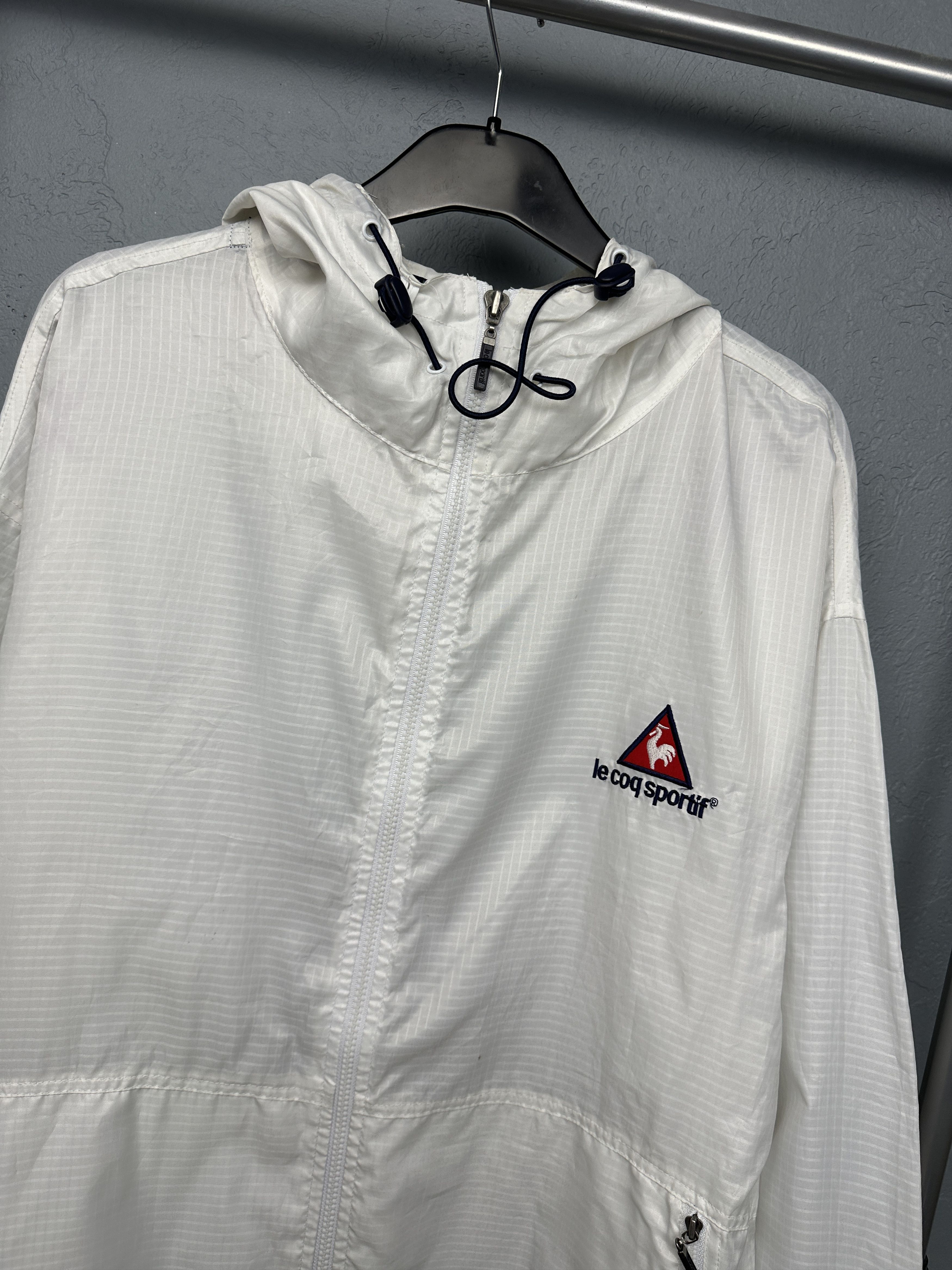 Le Coq Sportif Le Coq Sportif 90s Vintage Mens Nylon Jacket Size US M / EU 48-50 / 2 - 2 Thumbnail