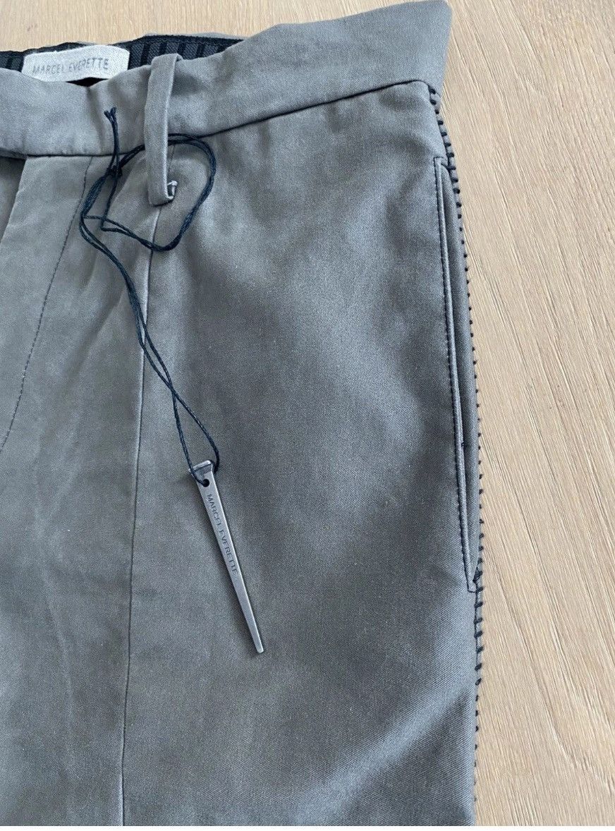 Marcel Everette Moleskin Overlock Trouser - Charred Oak Size US 30 / EU 46 - 4 Thumbnail