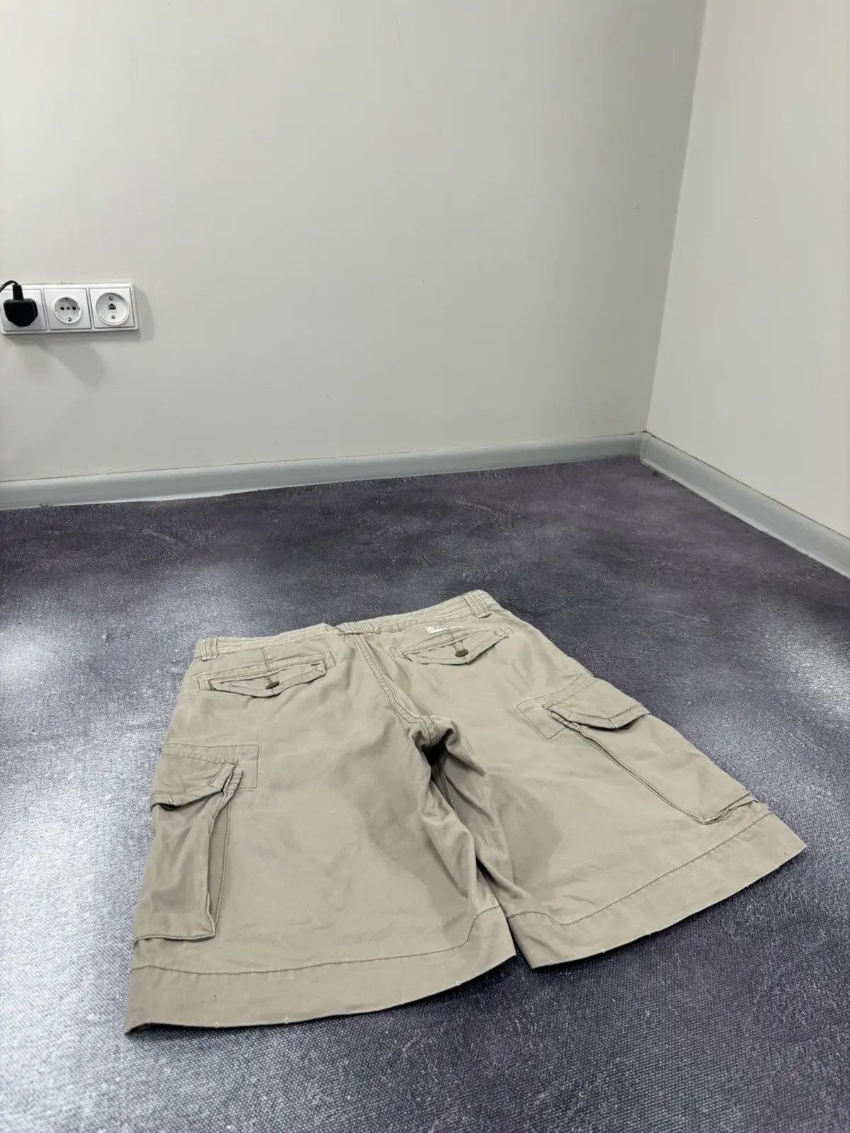 Polo Ralph Lauren × Ralph Lauren × Vintage Vintage Polo Ralph Lauren Y2K Military Hype Cargo Shorts Size US 33 - 11 Thumbnail