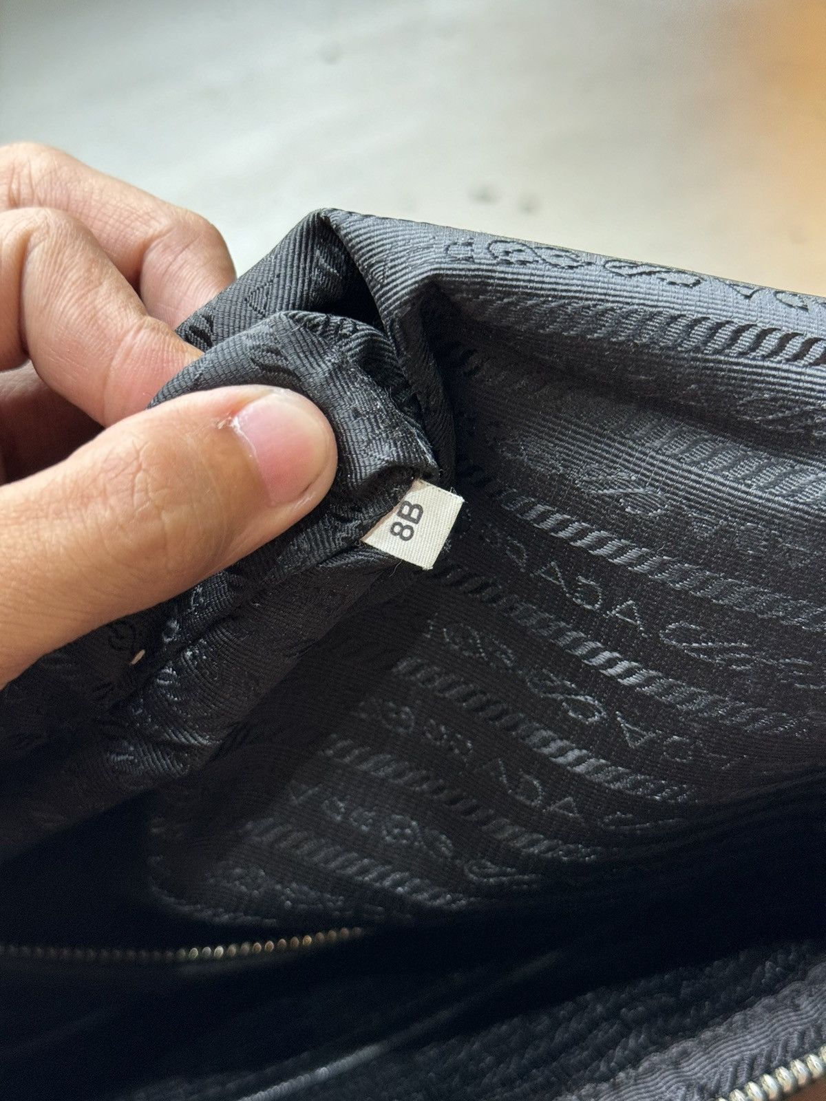 Prada Prada Black Saffiano Business Bag Size ONE SIZE - 11 Thumbnail