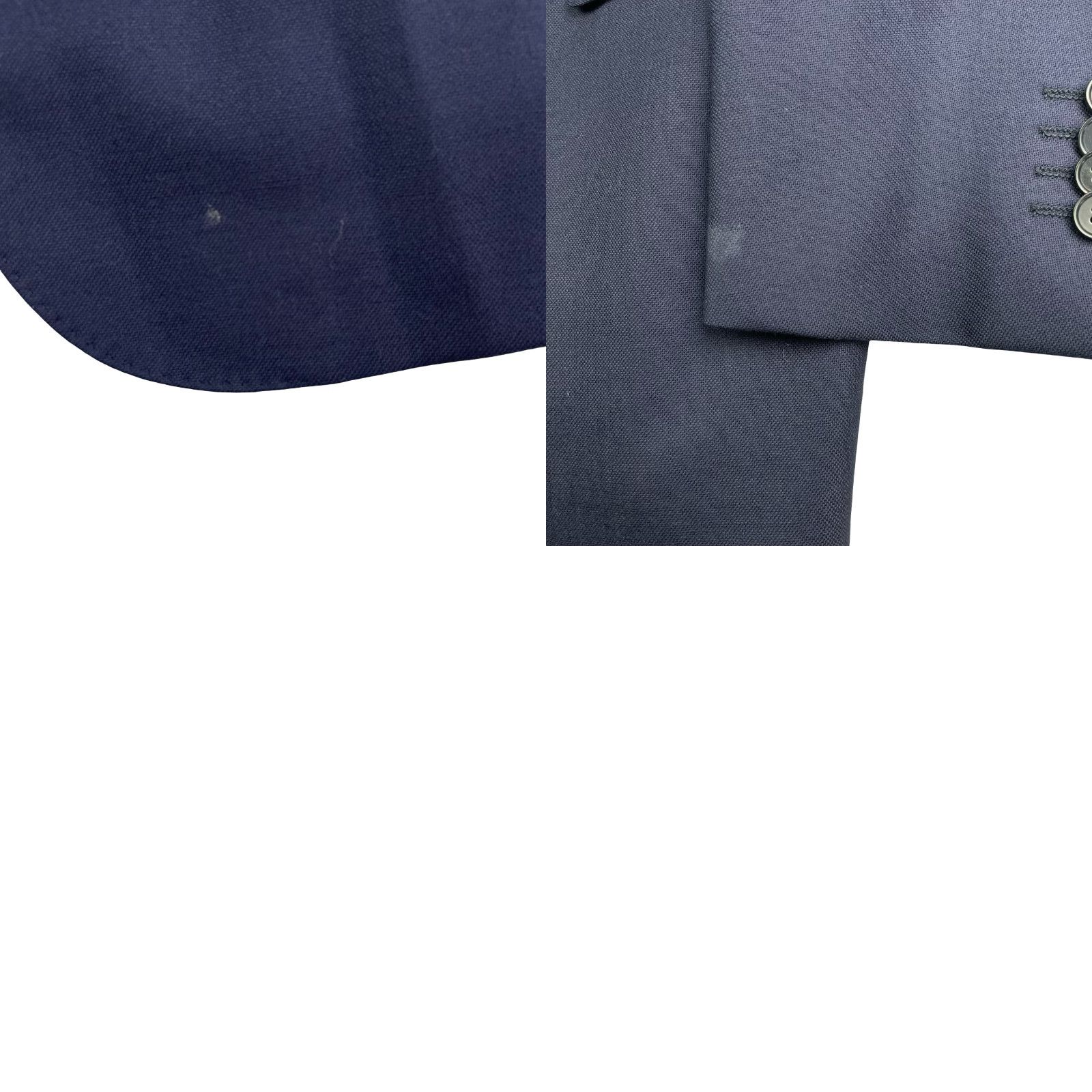 Ermenegildo Zegna VINTAGE? (No) Ermenegildo Zegna x Gritti Blazer Men 2-Button Navy Wool 42R US 52 EU Jacket Blazer Navy Blue Notch Lapel 100% Wool Size 42R - 9 Thumbnail