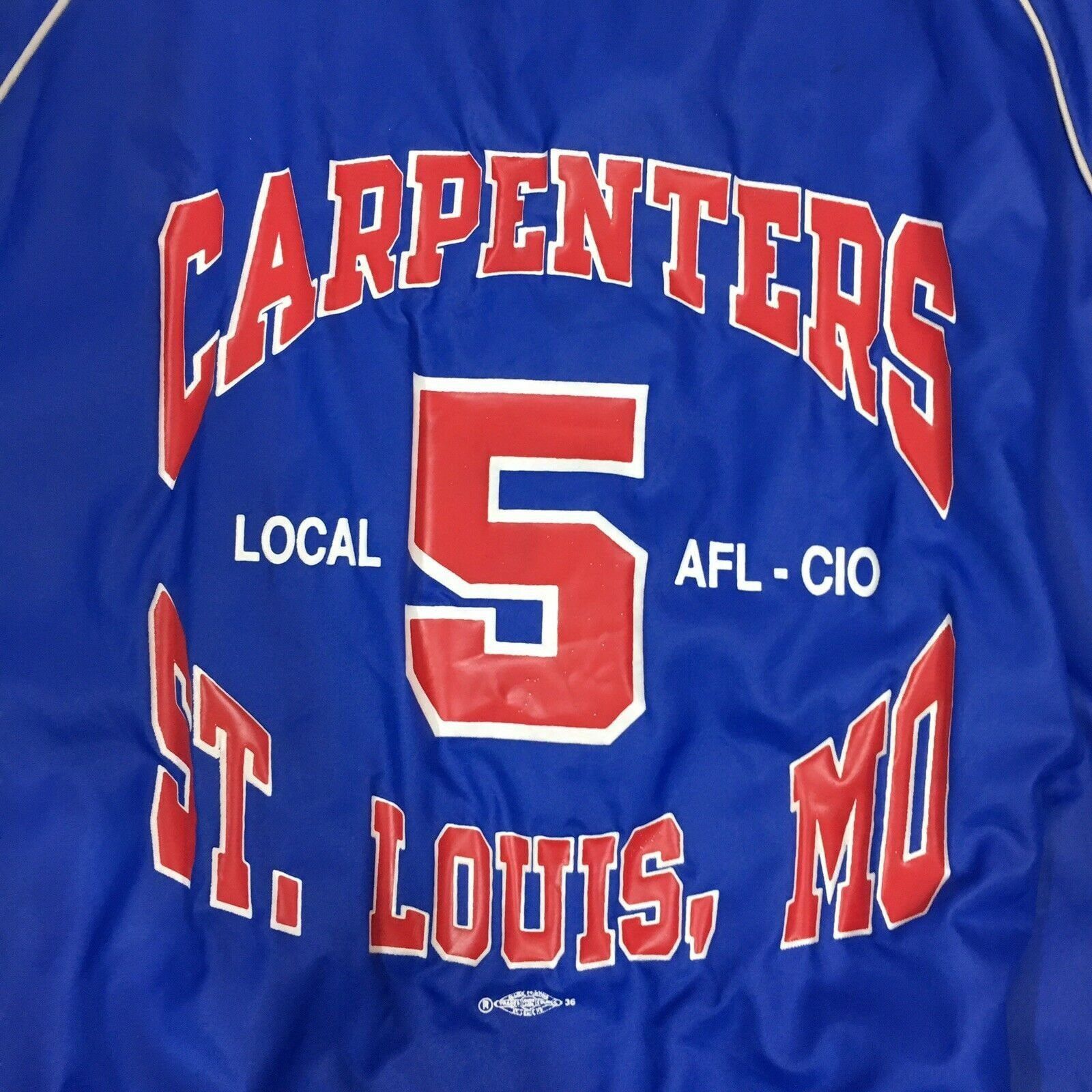Other Vtg King Louie United Brotherhood CARPENTERS Union Jacket Size US L / EU 52-54 / 3 - 2 Thumbnail