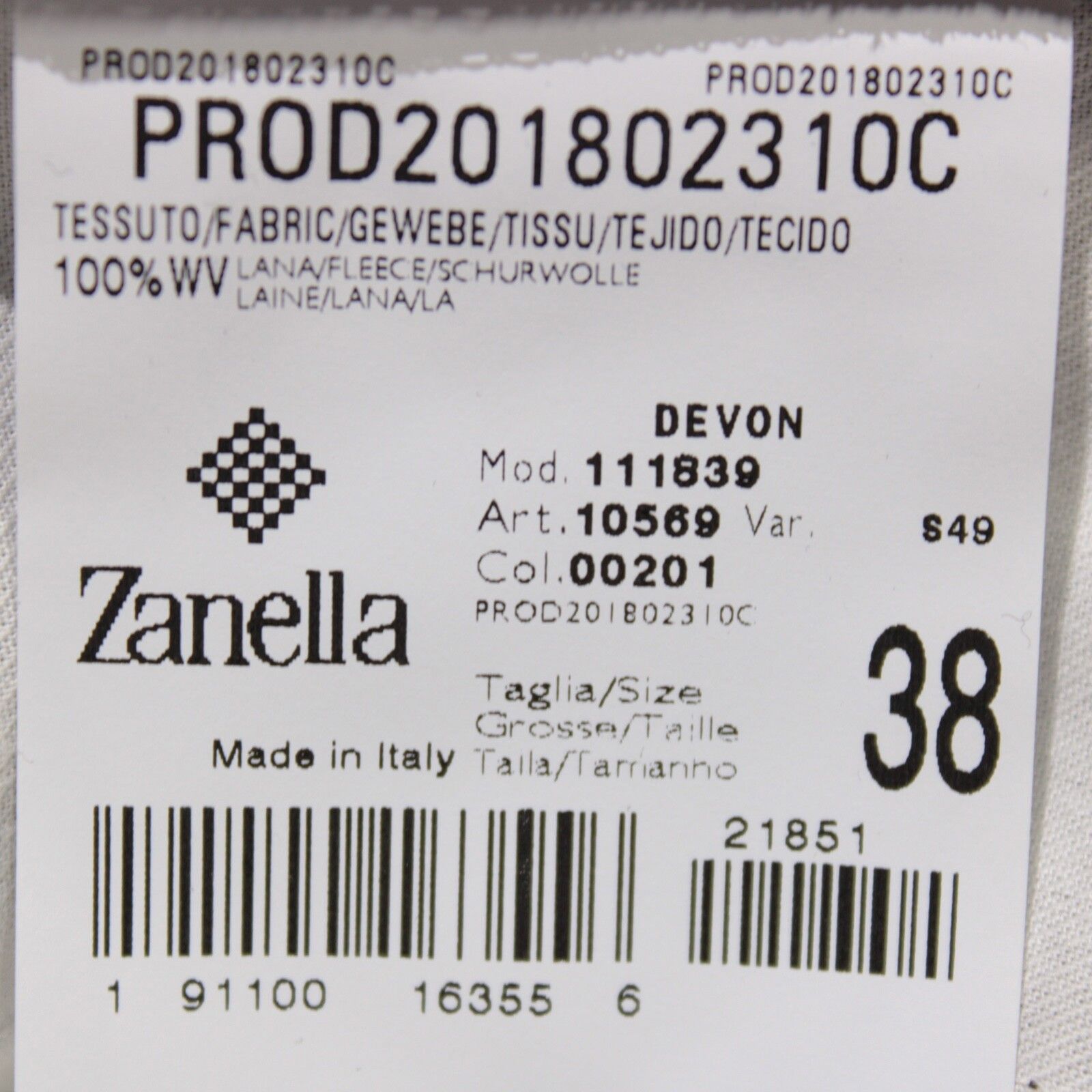 Zanella Zanella New with tags Dress Pants Size 38 US In Brown Size US 38 / EU 54 - 5 Thumbnail