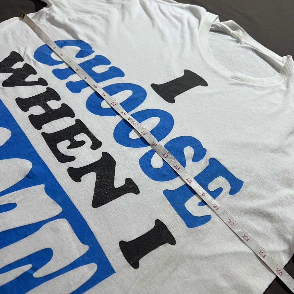 Vintage Vintage 90s I CHOOSE WHEN I SNOOZE Quote 2XL Single Stitch Size US XL / EU 56 / 4 - 5 Thumbnail
