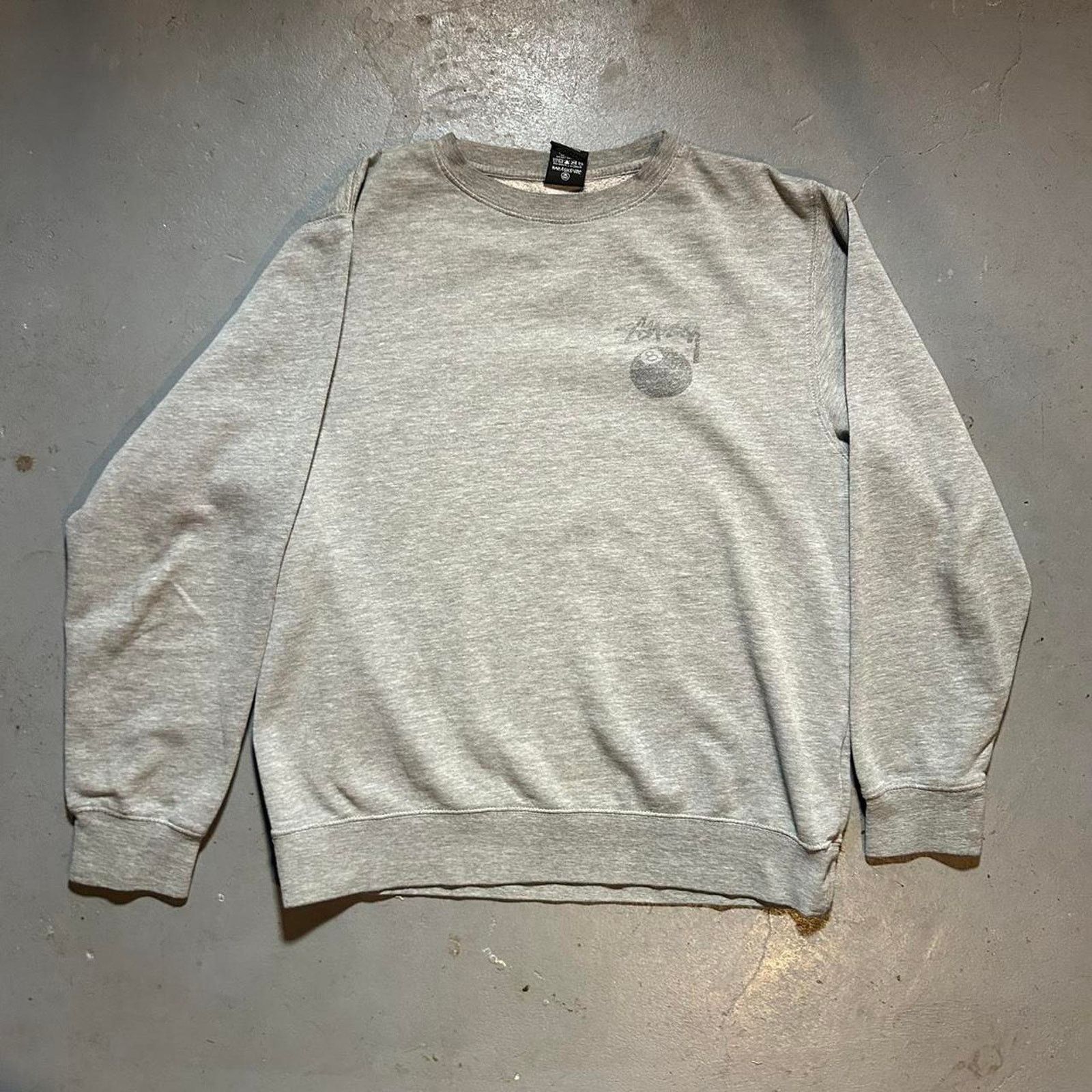 Stussy Late 90s stussy eight ball crewneck Size US L / EU 52-54 / 3 - 5 Thumbnail