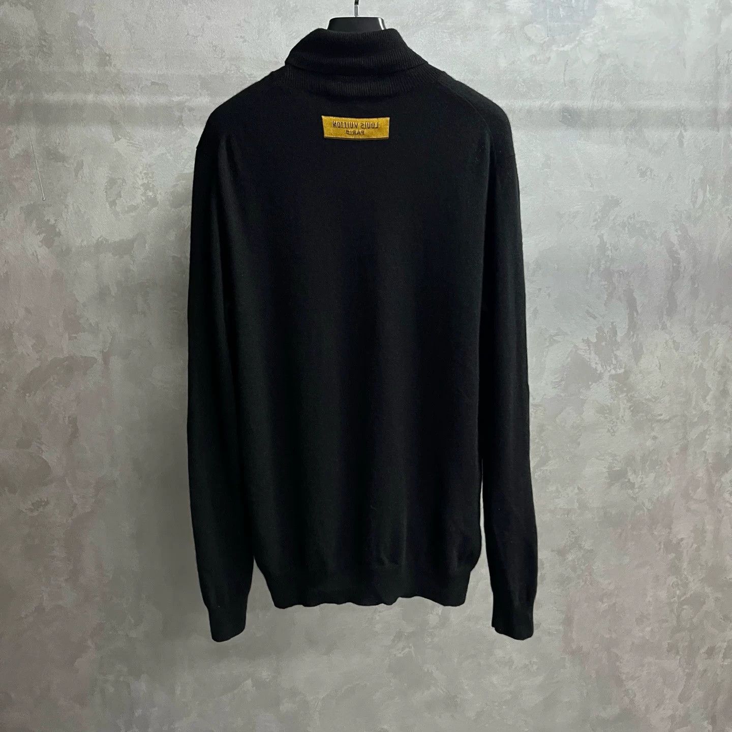 Louis Vuitton Louis Vuitton Black Turtleneck Knit Sweater Size US XXS / EU 40 - 5 Thumbnail