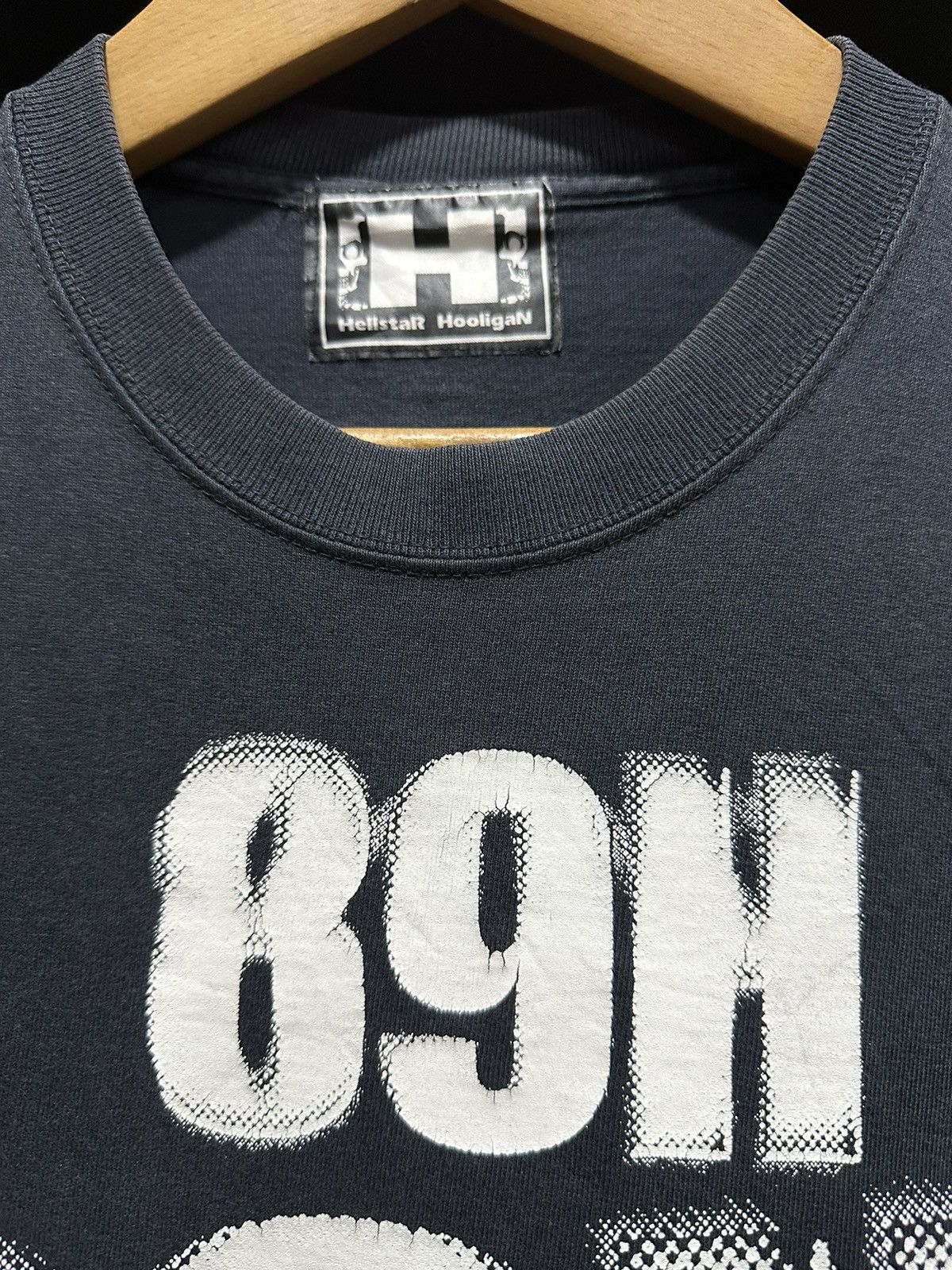 Vintage Vintage Hellstar hooligan 89H Faded Tee Size US M / EU 48-50 / 2 - 3 Thumbnail