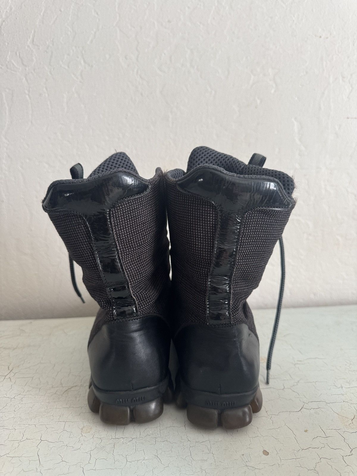 Miu Miu Miu Miu Bubble Sole Boots Size US 7 / IT 37 - 4 Thumbnail
