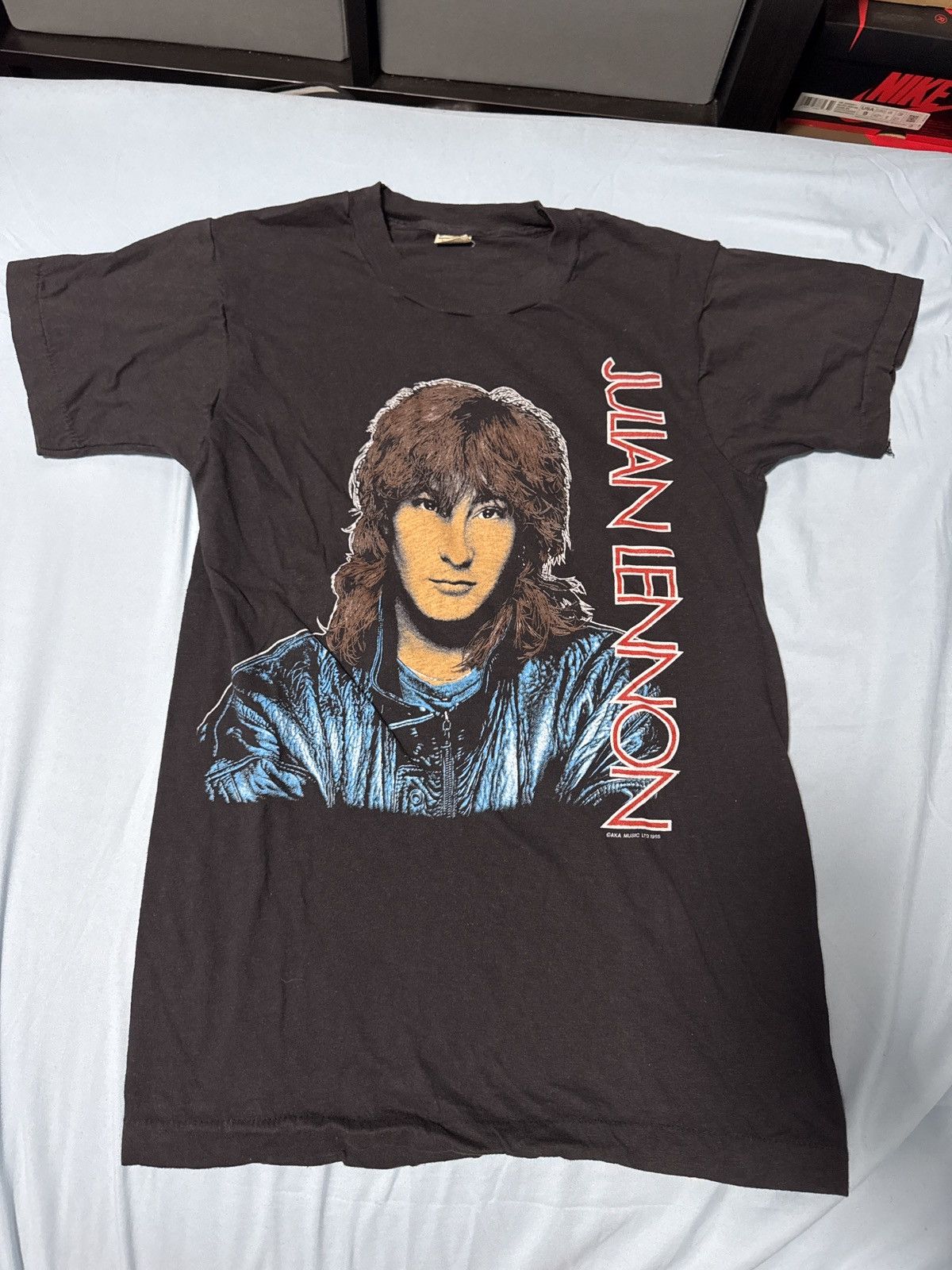 Band Tees × Vintage 1985 Julian Lennon Tee Size US S / EU 44-46 / 1 - 1 Thumbnail