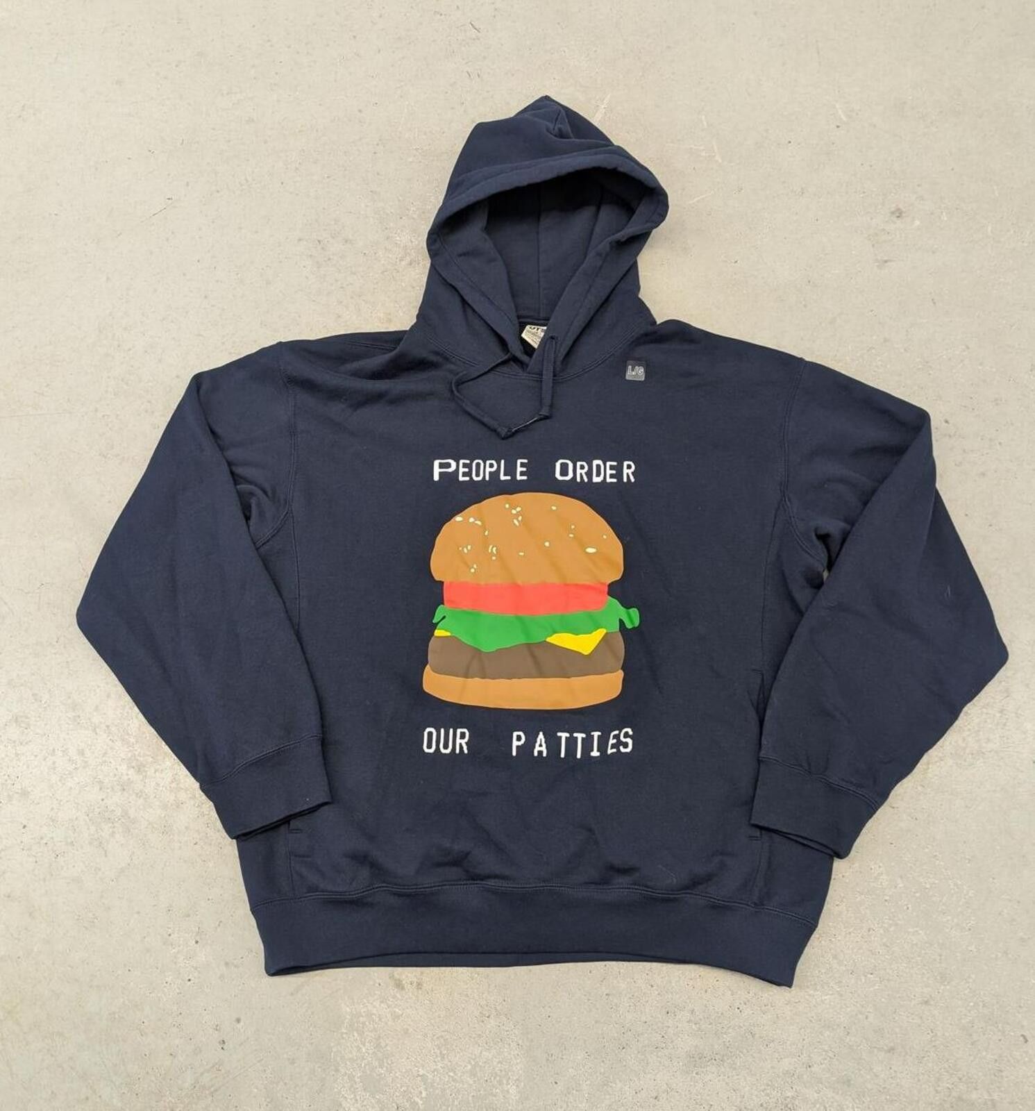 Uniqlo Sponge Bob x Uniqlo x CPFM People Order Our Patties Hoodie Size US L / EU 52-54 / 3 - 1 Thumbnail