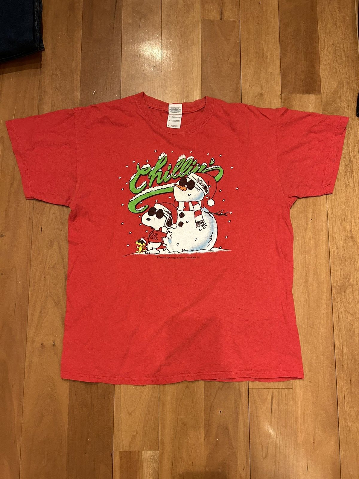 Peanuts × Vintage Vintage Snoopy Christmas T-shirt Size US M / EU 48-50 / 2 - 1 Thumbnail
