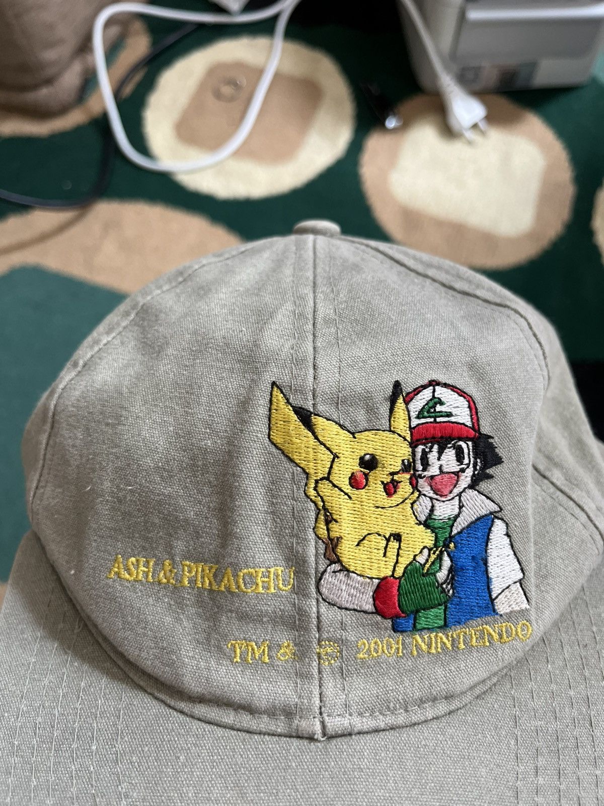 Pokemon 2001 Rare Pokemon Caps Size ONE SIZE - 2 Thumbnail