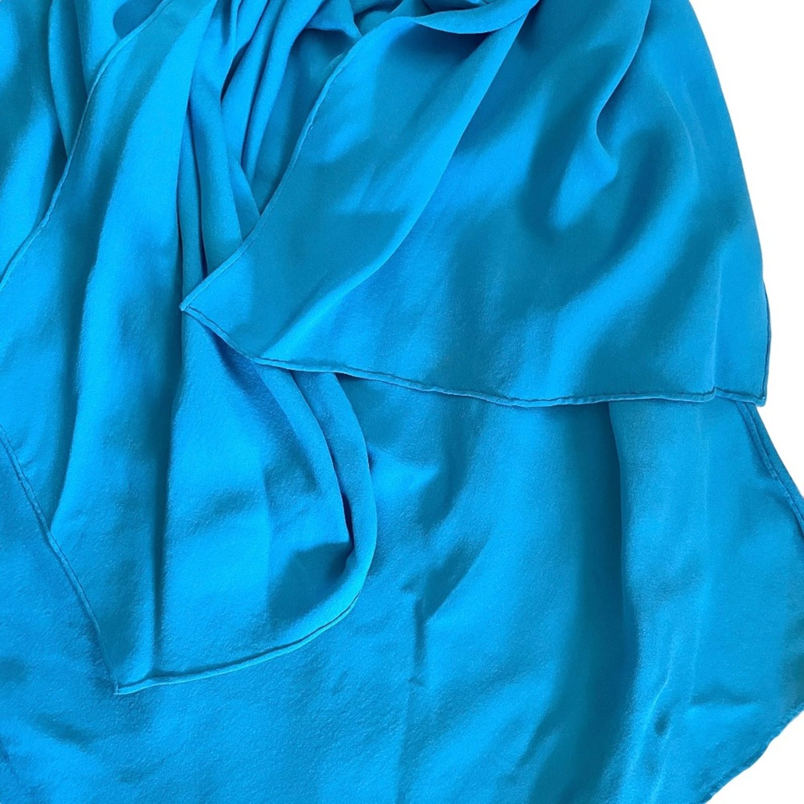 3.1 Phillip Lim 3.1 Phillip Lim Silk Blue Draped Strapless Mini Dress AW07 Size M / US 6-8 / IT 42-44 - 11 Thumbnail