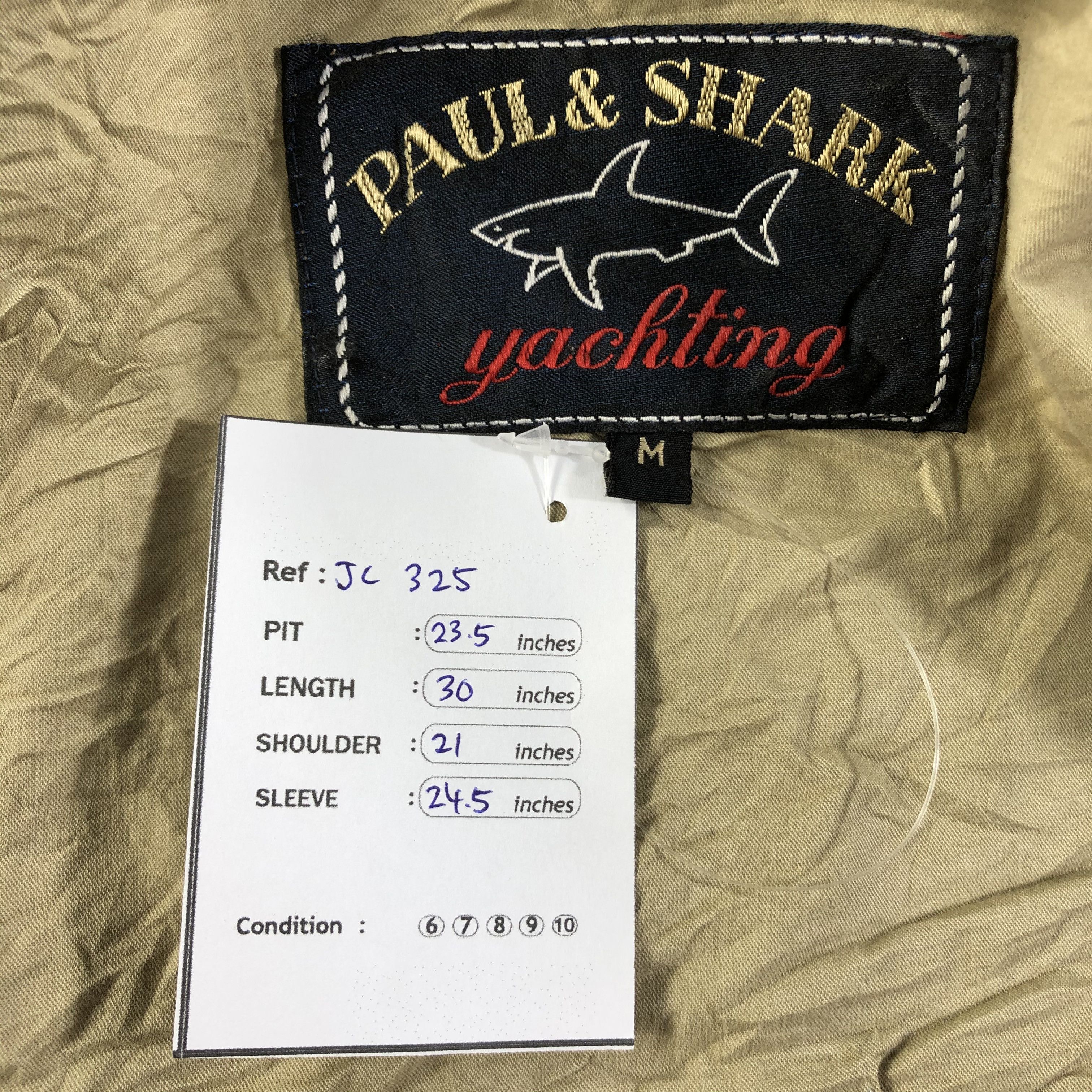 Paul & Shark Paul & Shark Button Up Utility Jacket -JC325 Size US M / EU 48-50 / 2 - 10 Thumbnail