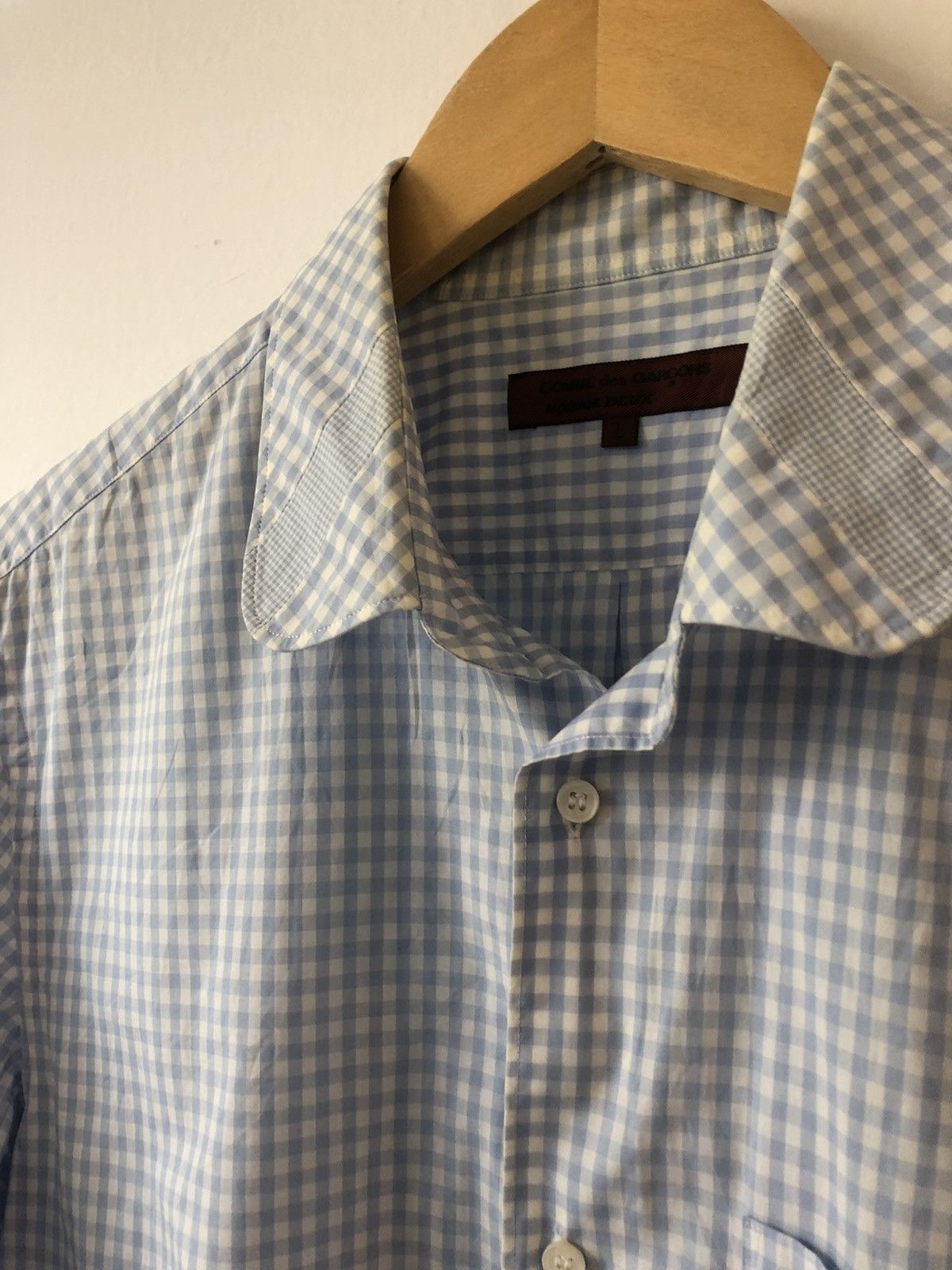 Comme des Garcons Homme Deux Gingham shirt Size US L / EU 52-54 / 3 - 2 Thumbnail
