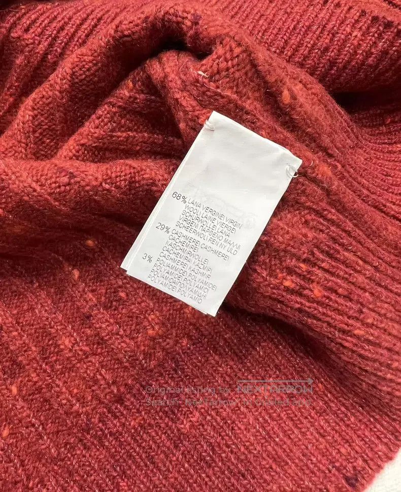 Brunello Cucinelli Brunello Cucinelli Cable Knit Wool and Cashmere Blended Sw Size US S / EU 44-46 / 1 - 5 Thumbnail
