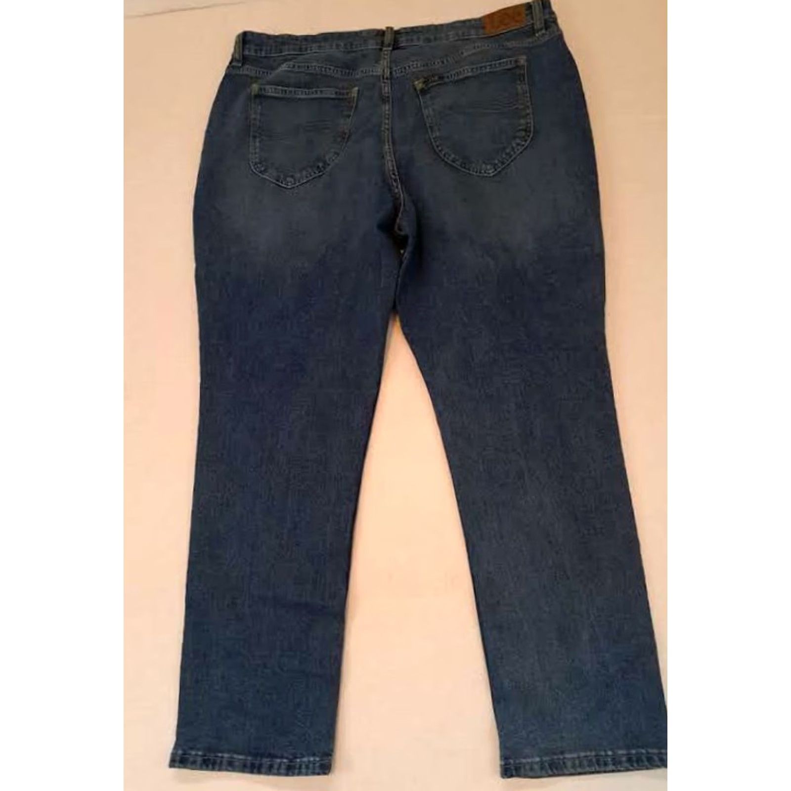 Lee Vintage Lee Heritage Denim Womens Straight Jeans 18 M NWT Blue Size 40" / US 18 - 4 Thumbnail
