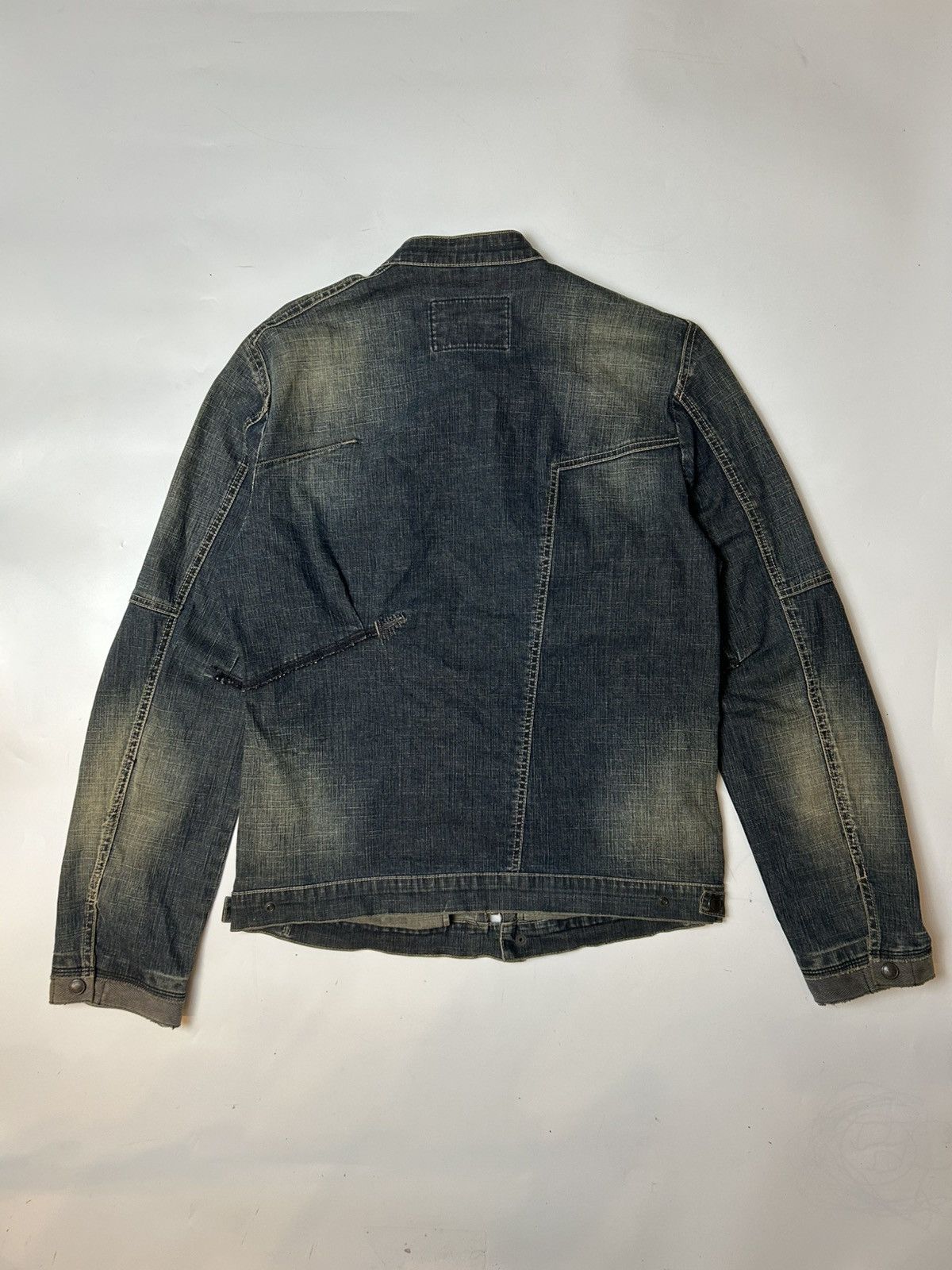 Designer × Marithe + Francois Girbaud MARITHE FRANCOIS GIRBAUD BONDAGE DENIM JACKET Size L / US 10 / IT 46 - 4 Thumbnail
