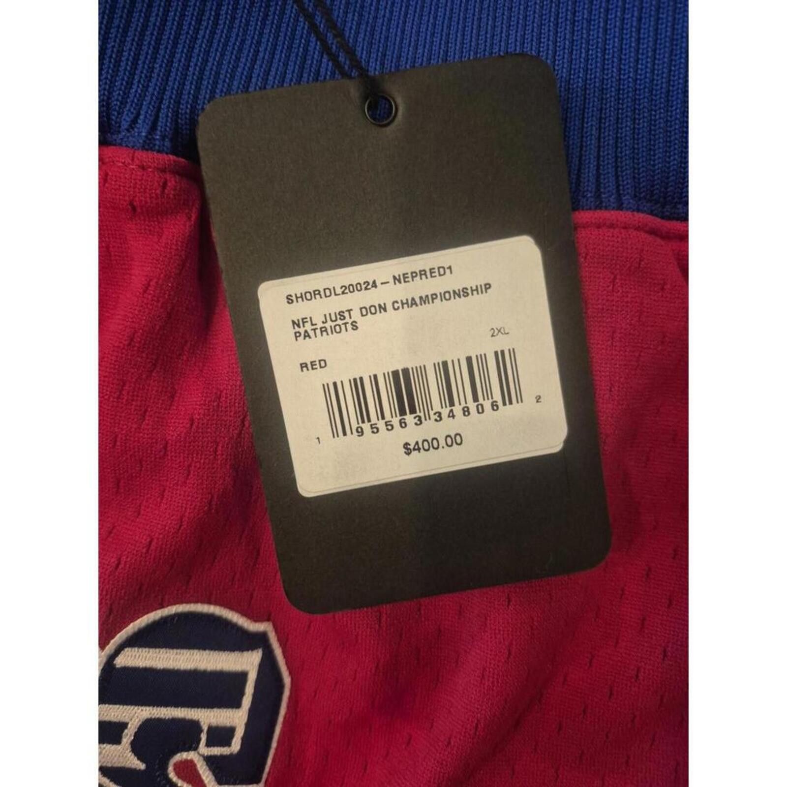Just Don Just Don x Mitchell & Ness New England Patriots Shorts Small Size US 30 / EU 46 - 5 Thumbnail