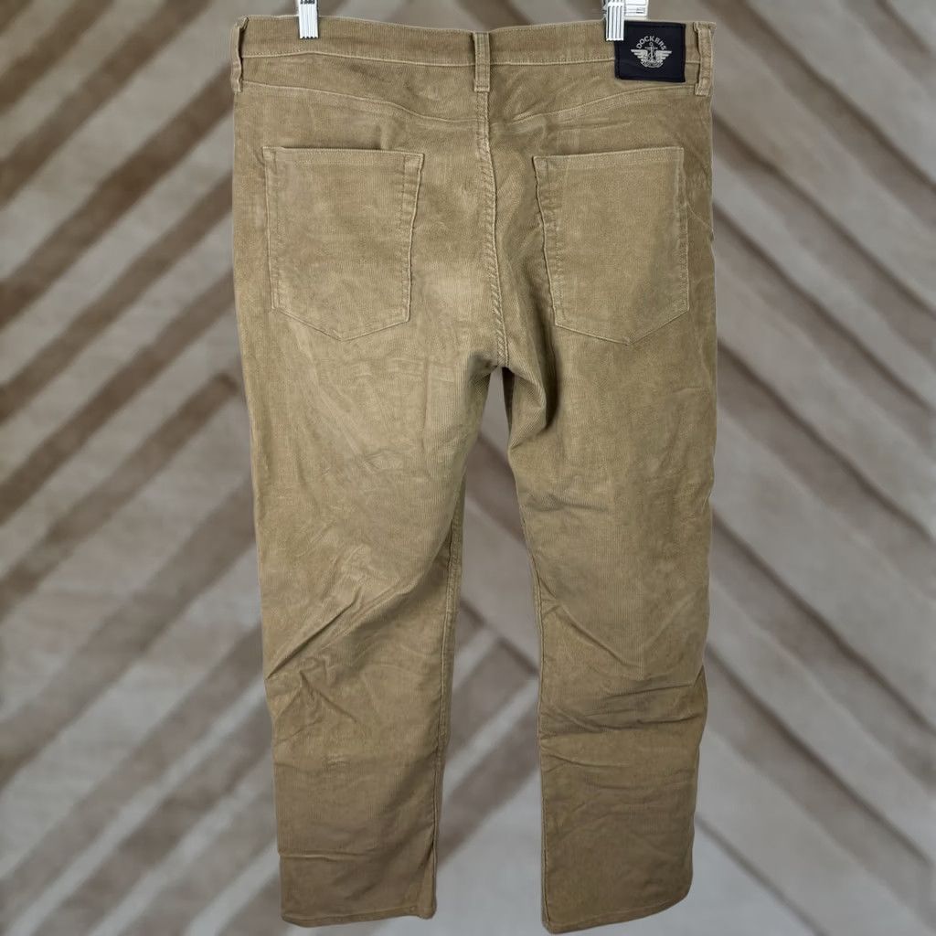 Dockers DOCKERS Pants Mens 36 Corduroy Straight Khaki 36x29 Beige Cotton Blend Regular Stretch Chino Inseam 29"} Size US 36 / EU 52 - 1 Thumbnail