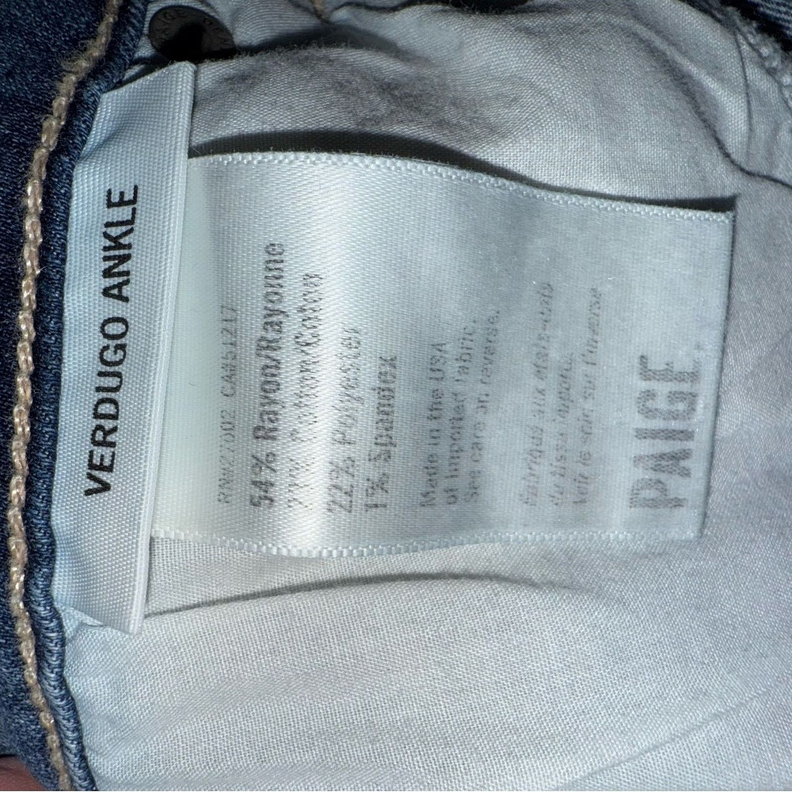 Paige Paige Verdugo Ankle Jeans Size 28 Size 28" / US 6 / IT 42 - 6 Thumbnail