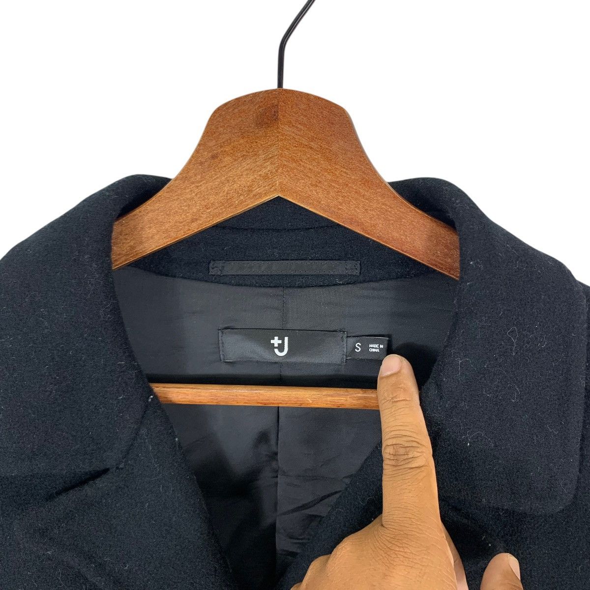 Jil Sander × Uniqlo VINTAGE JILL SANDER UNIQLO BOMBER WOOL JACKET Size S / US 4 / IT 40 - 5 Thumbnail