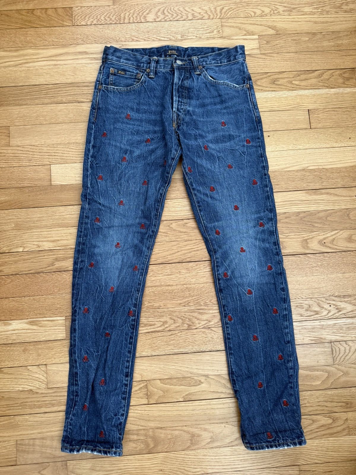 Polo Ralph Lauren Polo Ralph Lauren Jeans all over skulls Size US 30 / EU 46 - 3 Thumbnail