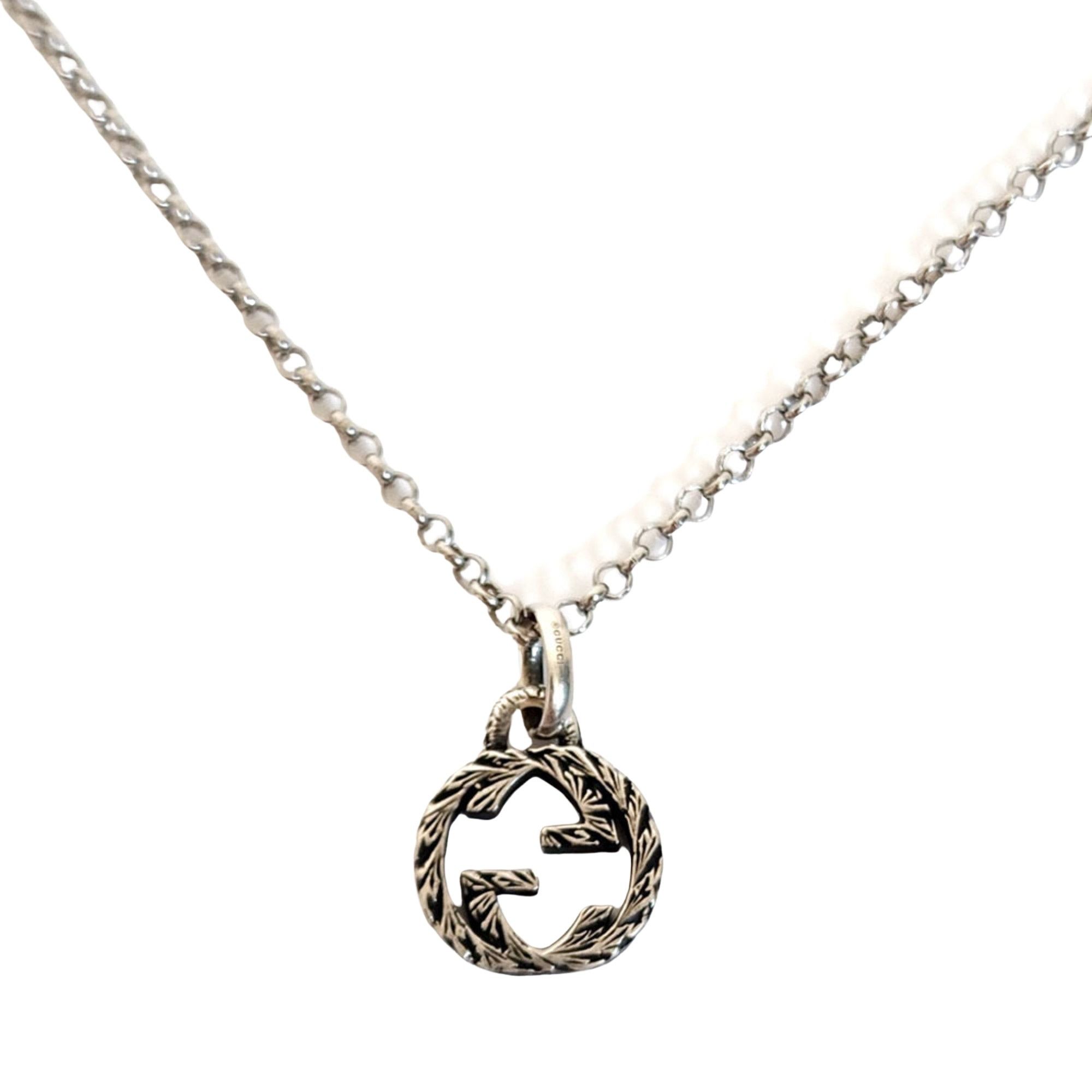 Gucci Gucci Interlocking G necklace Size ONE SIZE - 1 Thumbnail