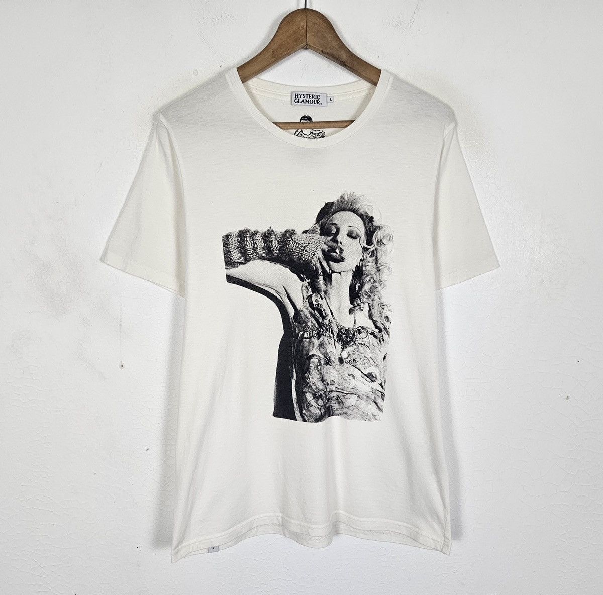 Hysteric Glamour Hysteric Glamour Courtney Love Hole I Will be Swan shirt Size US L / EU 52-54 / 3 - 3 Thumbnail