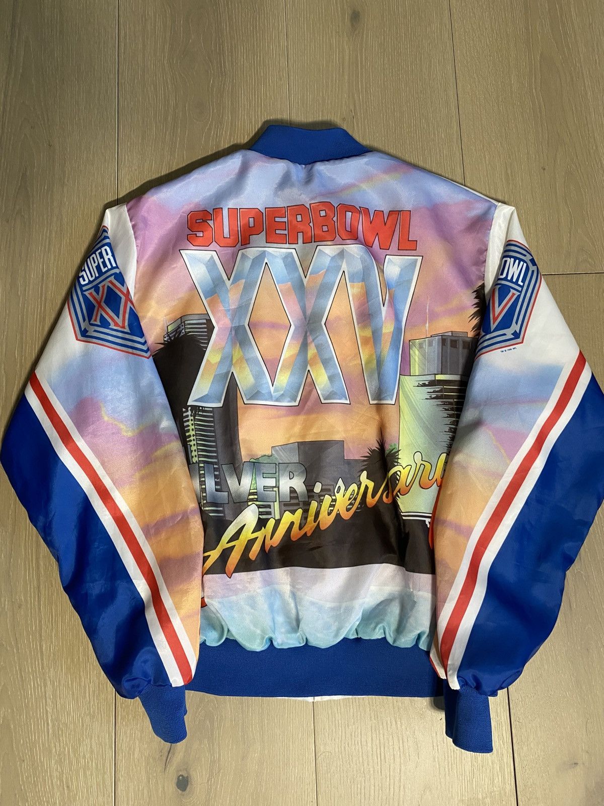 Chalk Line 1991 Chalk Line Super Bowl Jacket Size US L / EU 52-54 / 3 - 2 Thumbnail