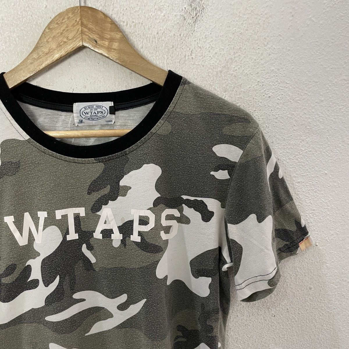 Wtaps Vintage Wtaps Camo T-shirt Size US S / EU 44-46 / 1 - 2 Thumbnail