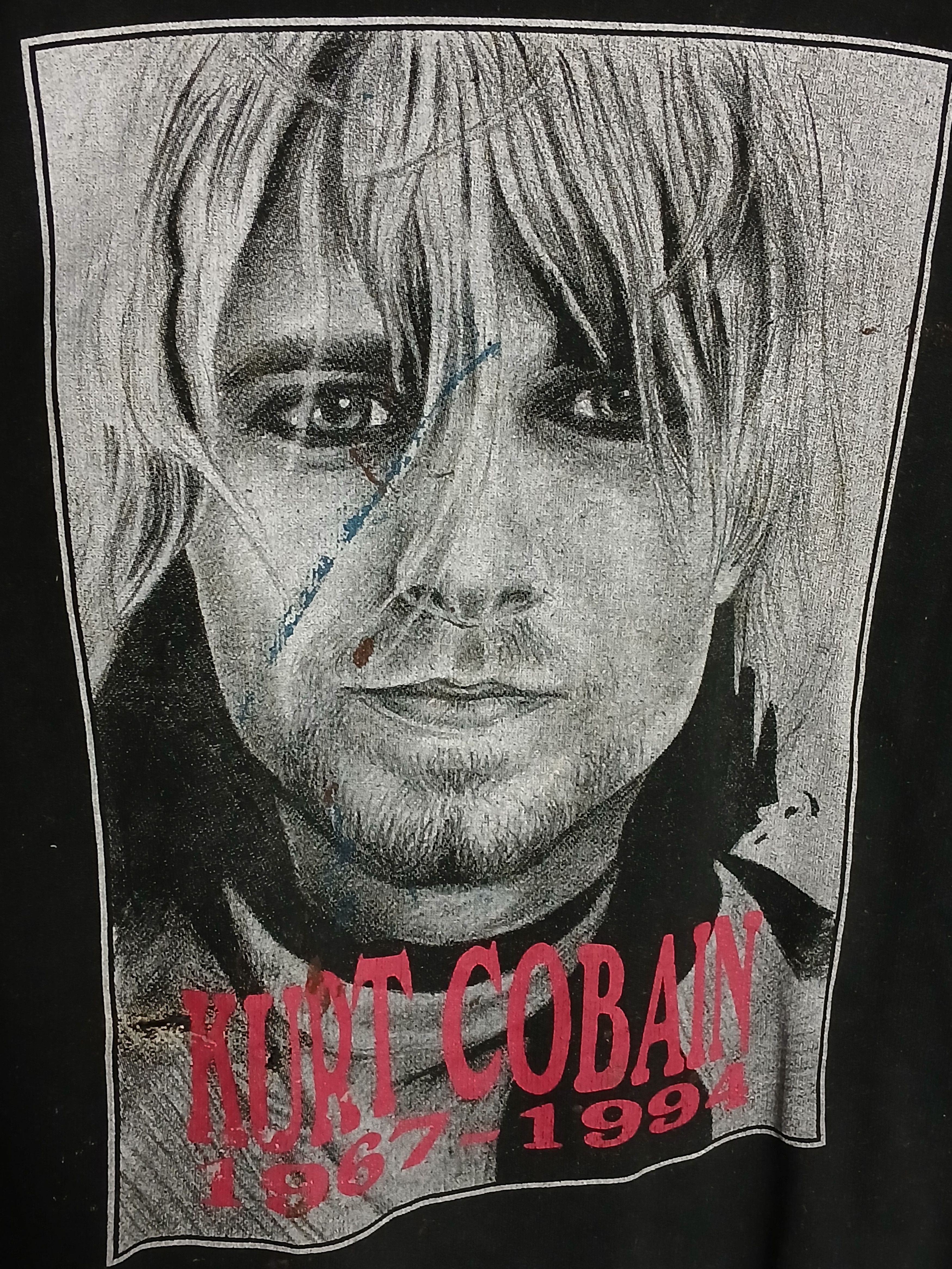 Nirvana × Vintage Nirvana Kurt Cobain Hoodie Size US XL / EU 56 / 4 - 3 Thumbnail