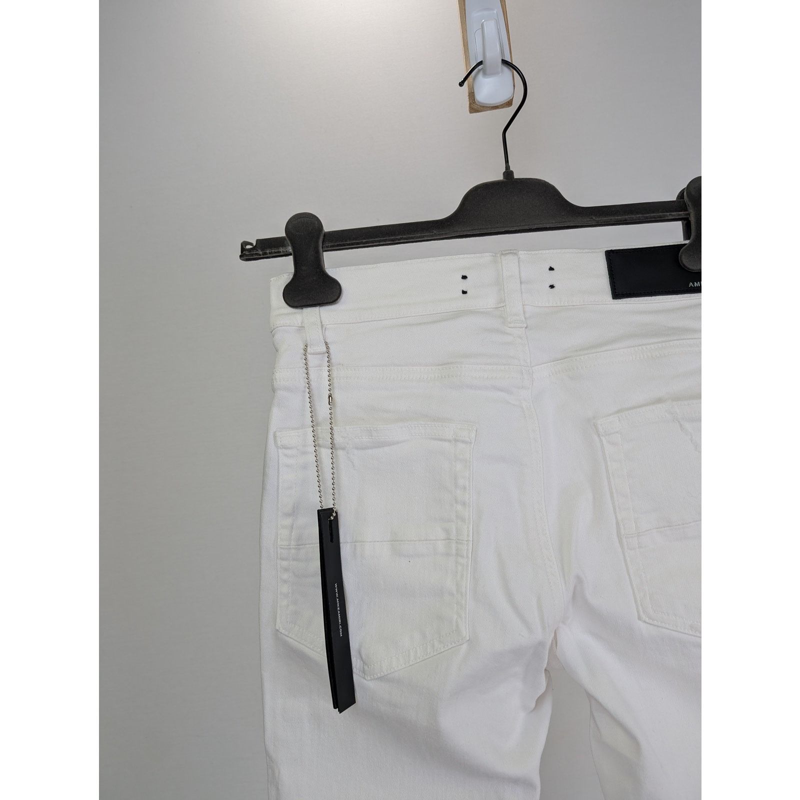 Amiri o1rshd1 Broken Jean in White Size US 30 / EU 46 - 14 Thumbnail